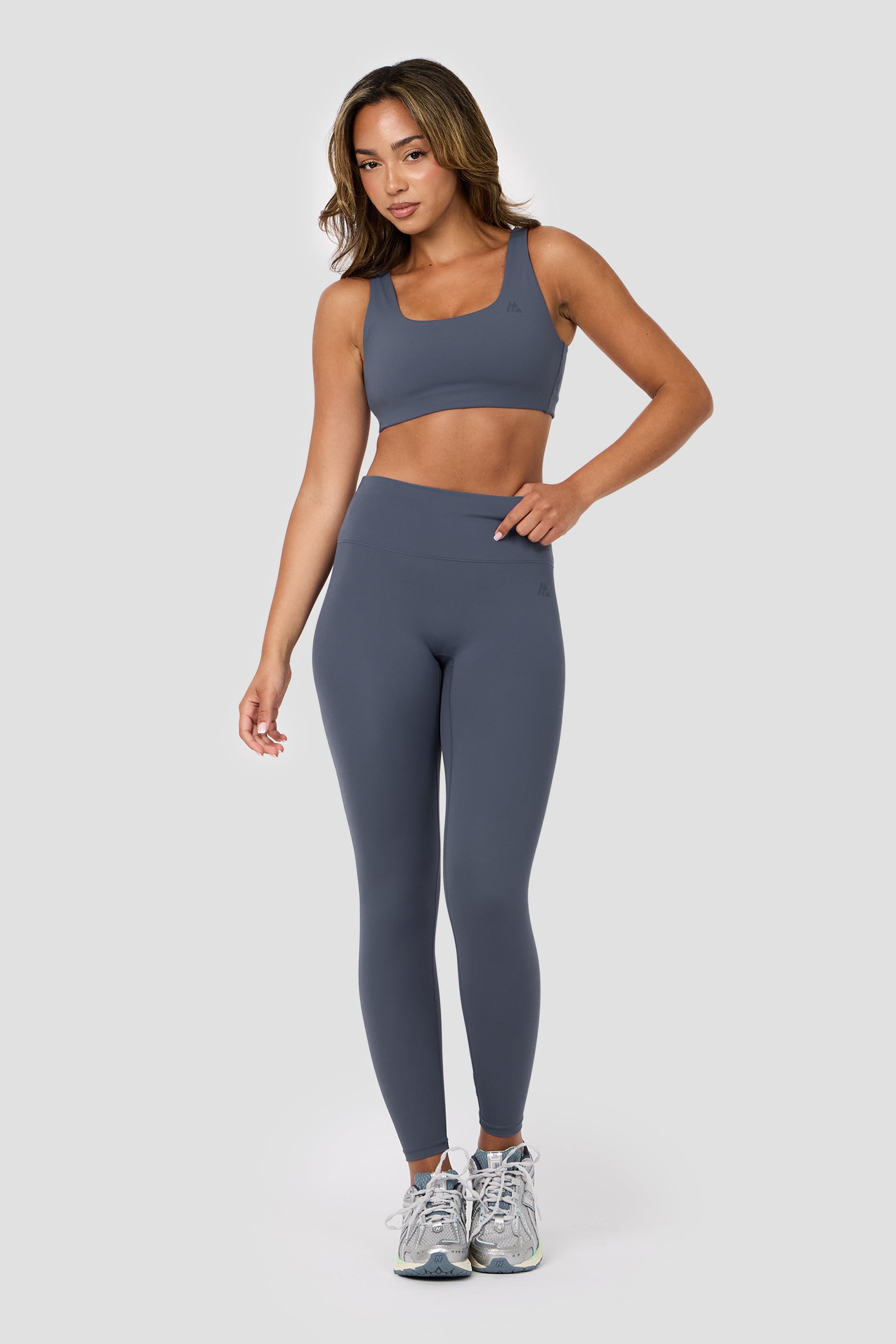 Form Legging - Greyed Indigo