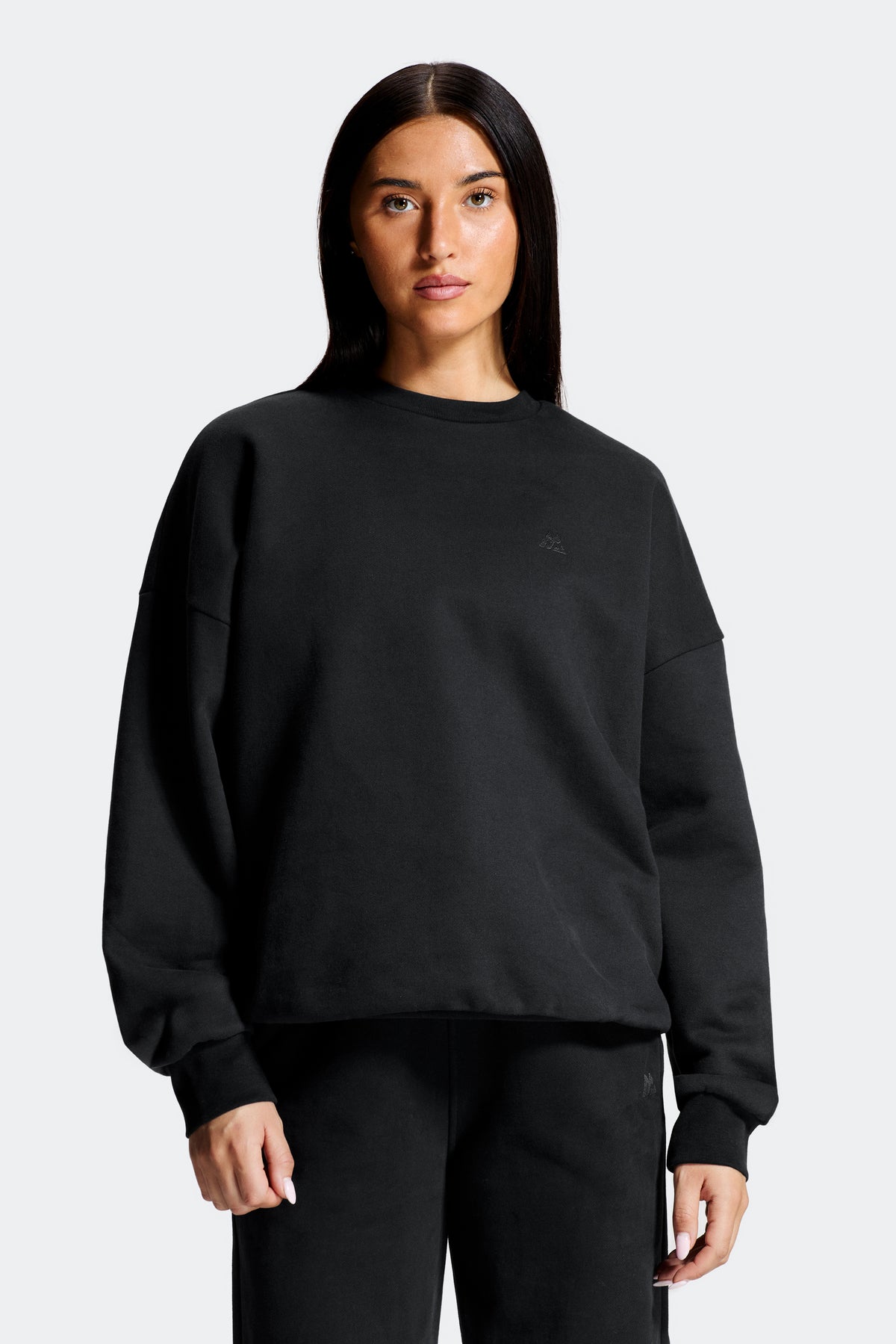 Form Oversized Sweatshirt - Black