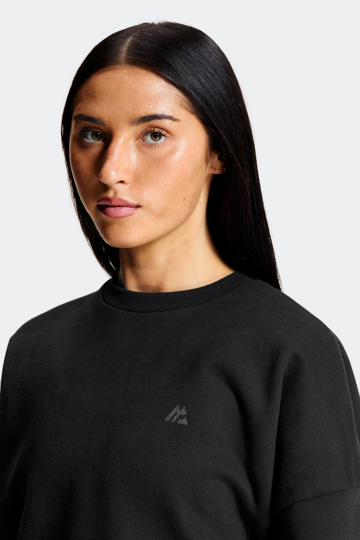 Form Oversized Sweatshirt - Black