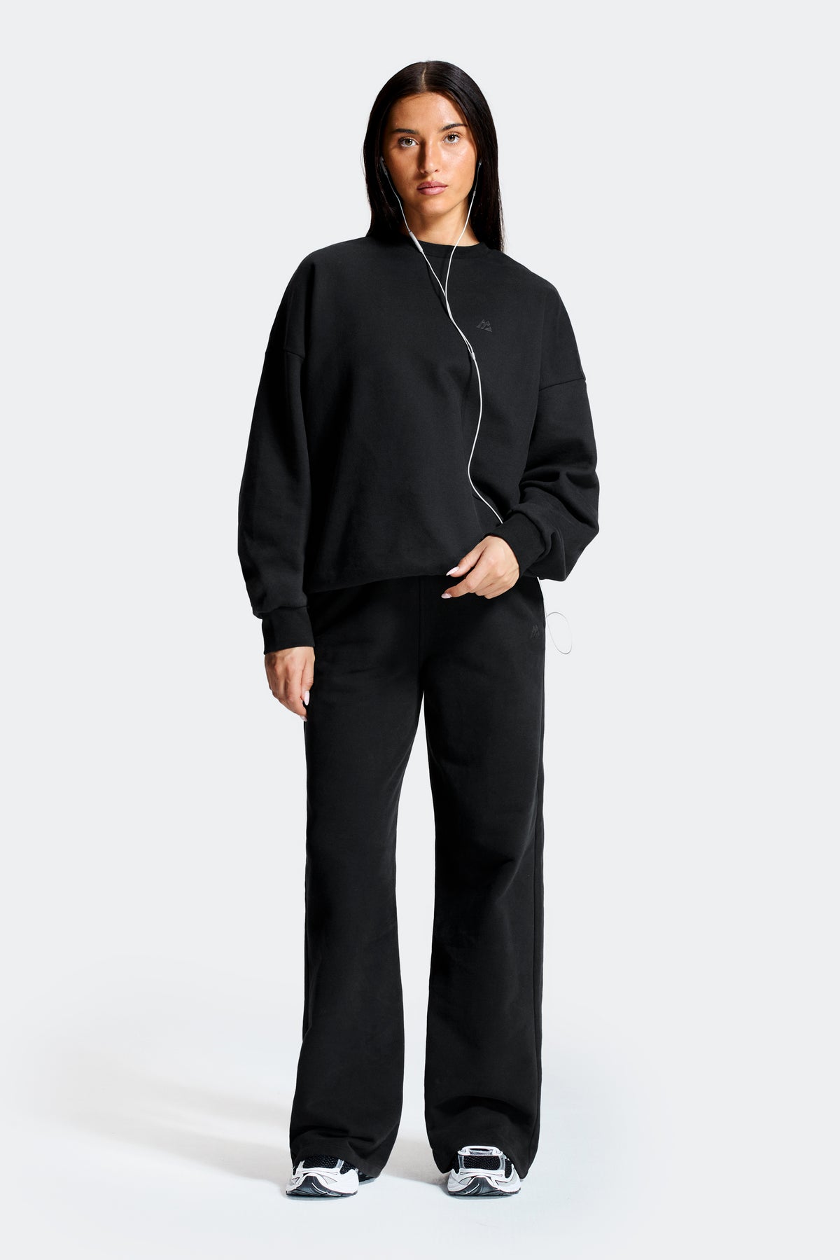 Form Oversized Sweatshirt - Black