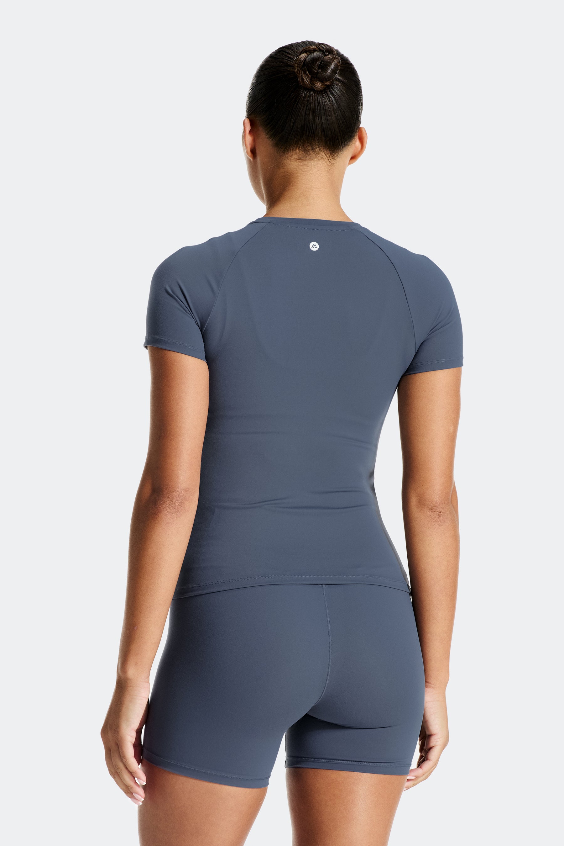 Form Baby T-Shirt - Greyed Indigo