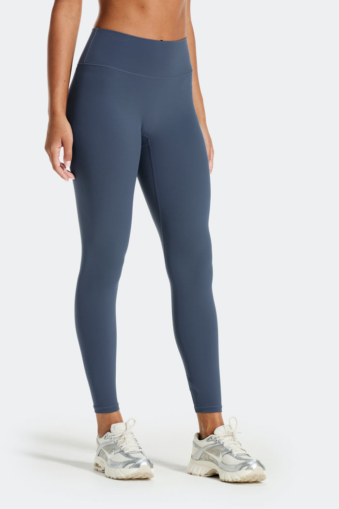 Form Leggings Damen - Vergrautes Indigo