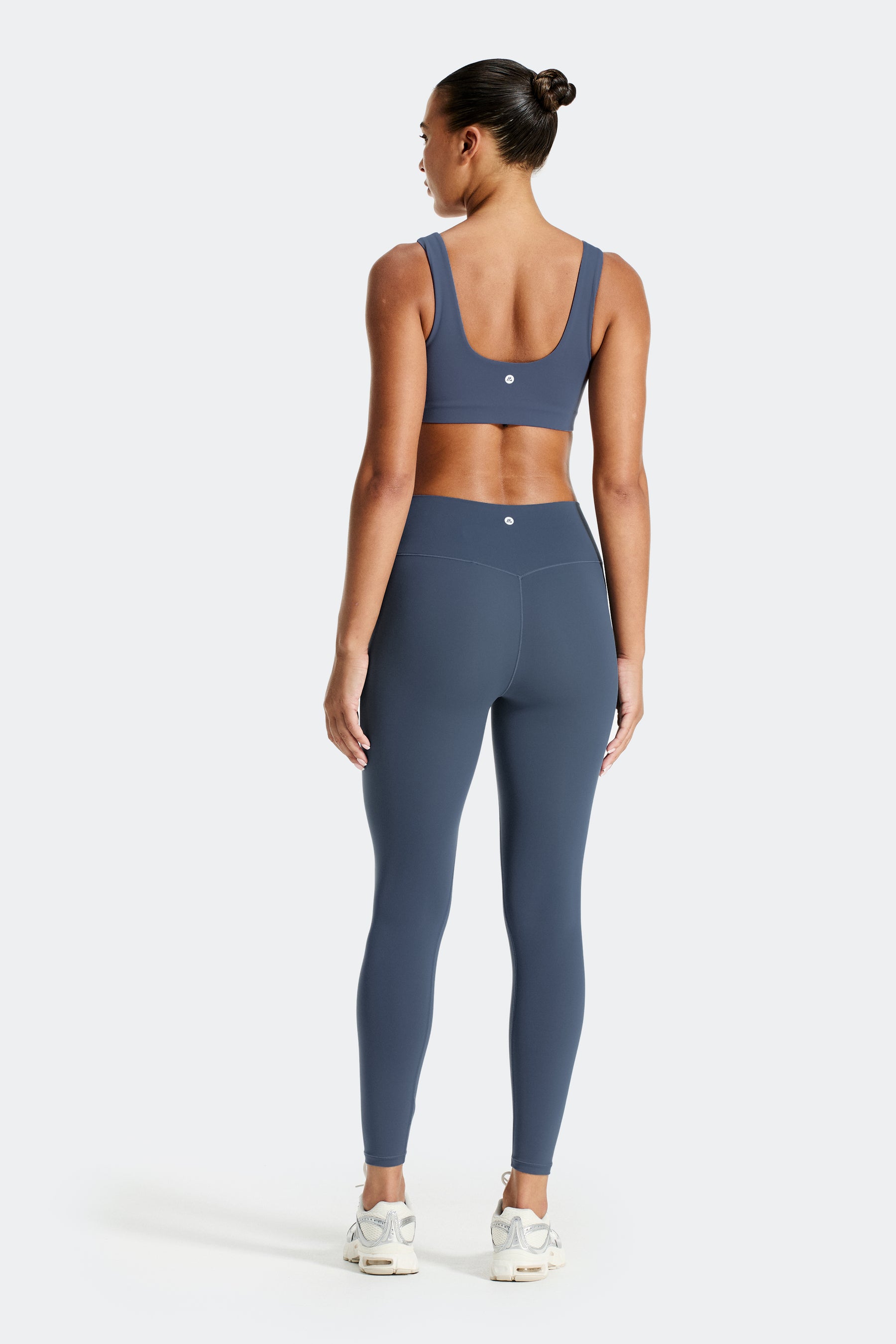 Form Leggings Damen - Vergrautes Indigo