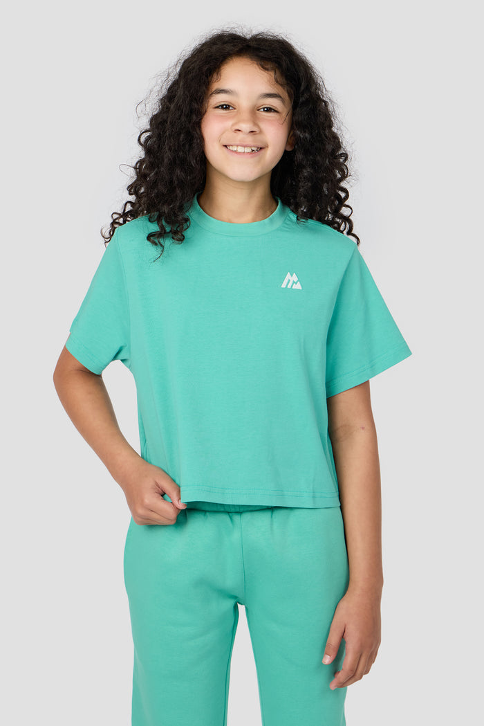 Girls Essence T-Shirt - Mineral Green