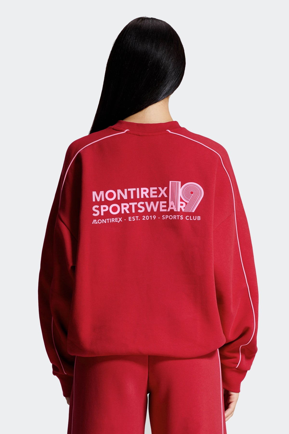 19 Sweatshirt - Ruby Red