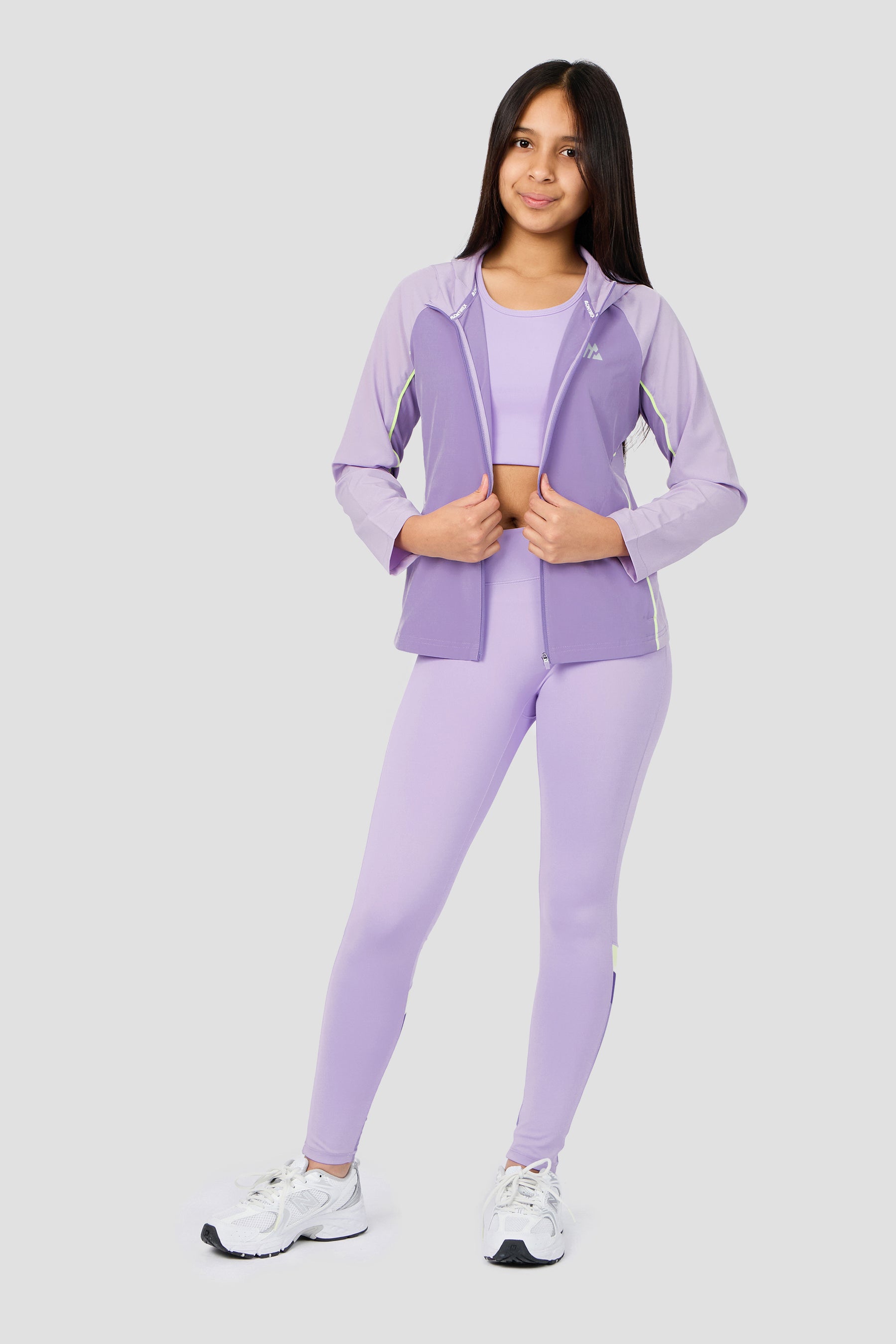Girls Lumina Jacket - Parma/Lilac Chalk/Apple