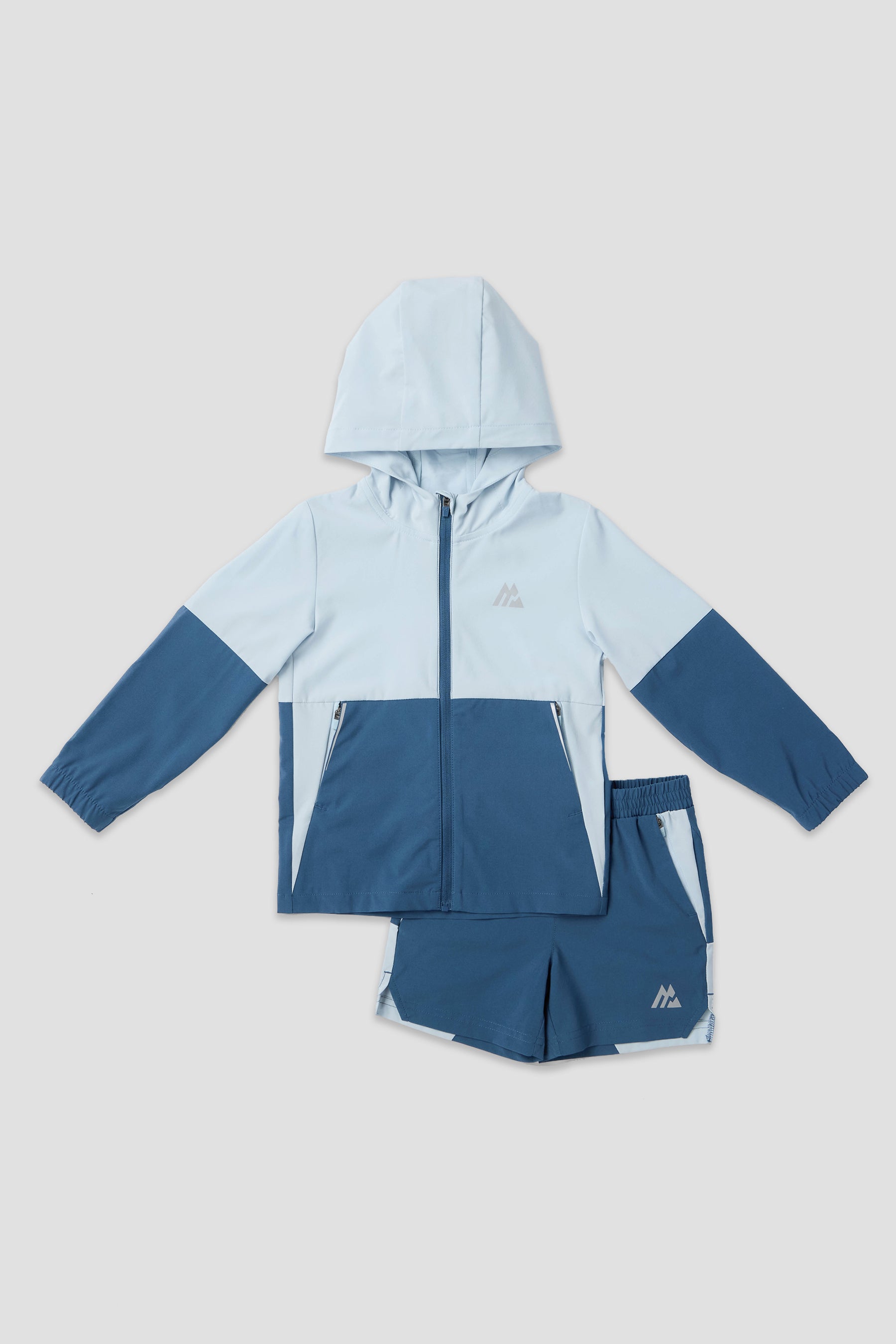 Infant Boy's Edge Jacket/Edge Short - Skyway/Ensign Blue