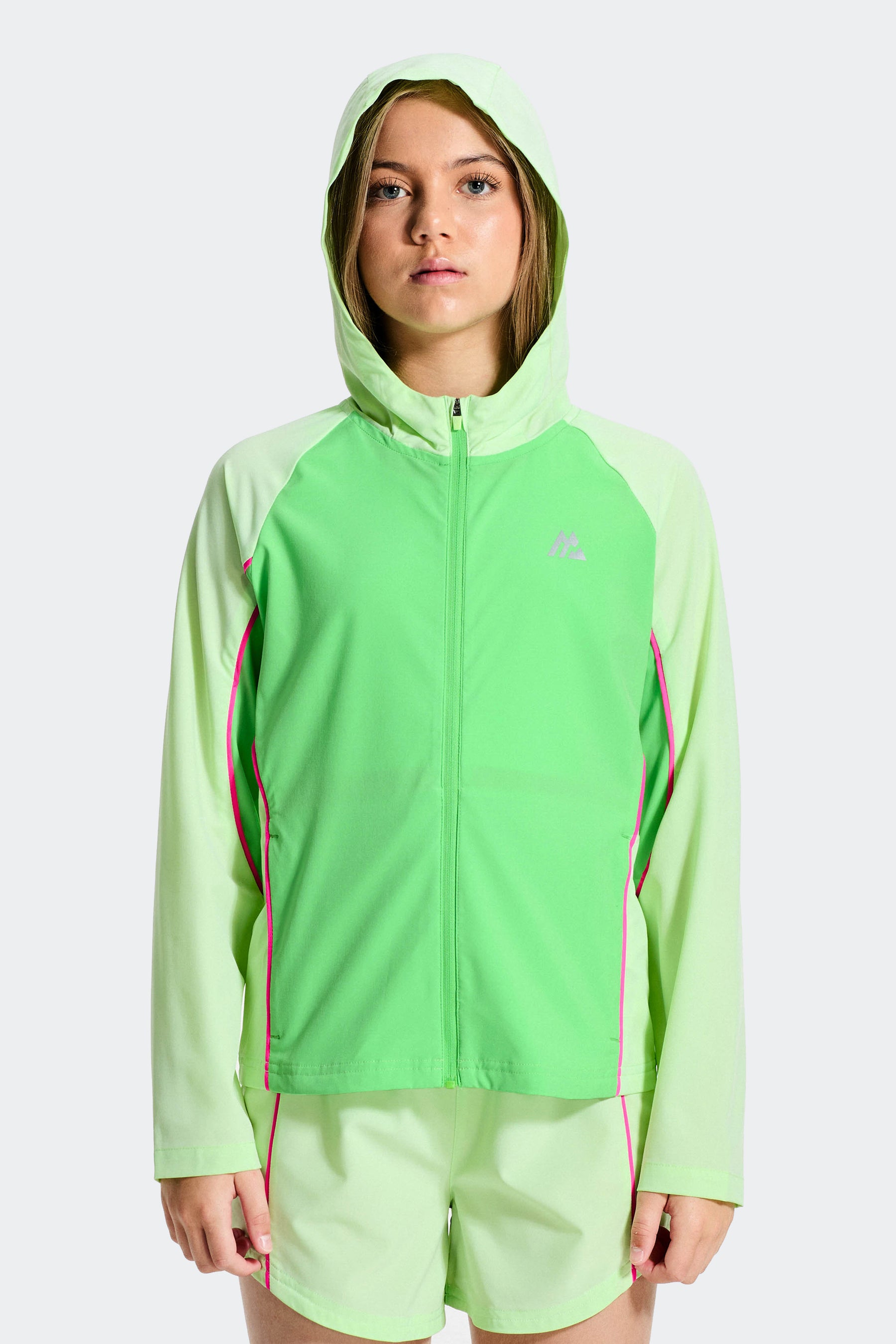 Girls Lumina Jacket - Iced Matcha/Pistachio/Magenta