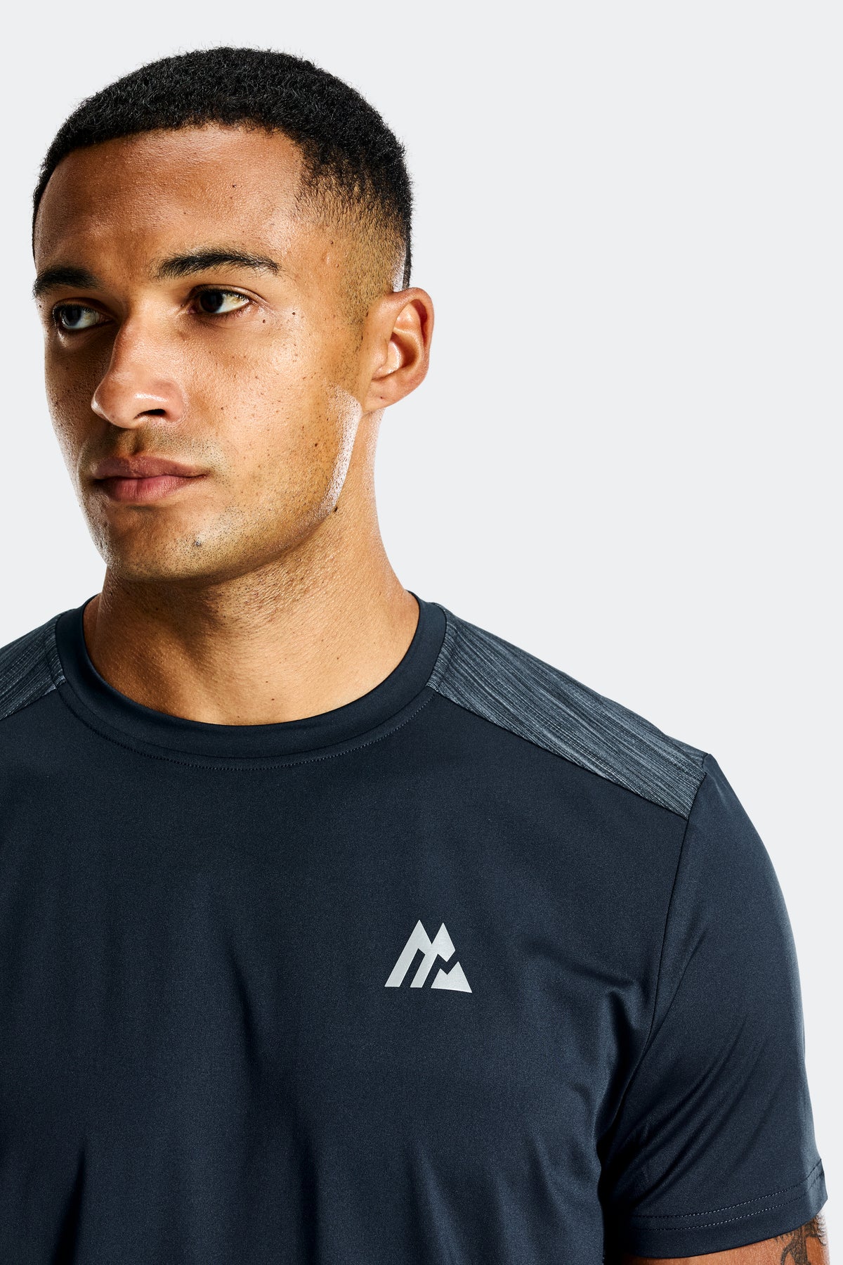 Trail Panel T-Shirt - Navy Shadow/Blue Slate/Navy Abyss