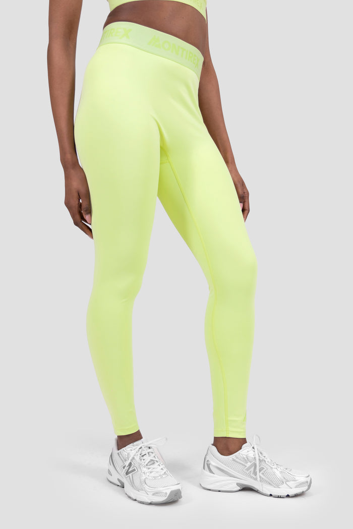Icon Full Length Legging - Citrus