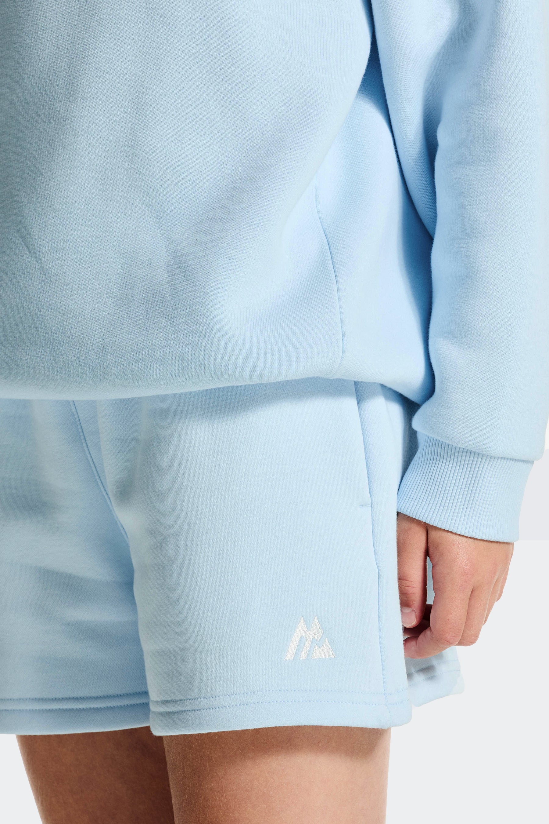 Essence Fleece Short - Misty Blue