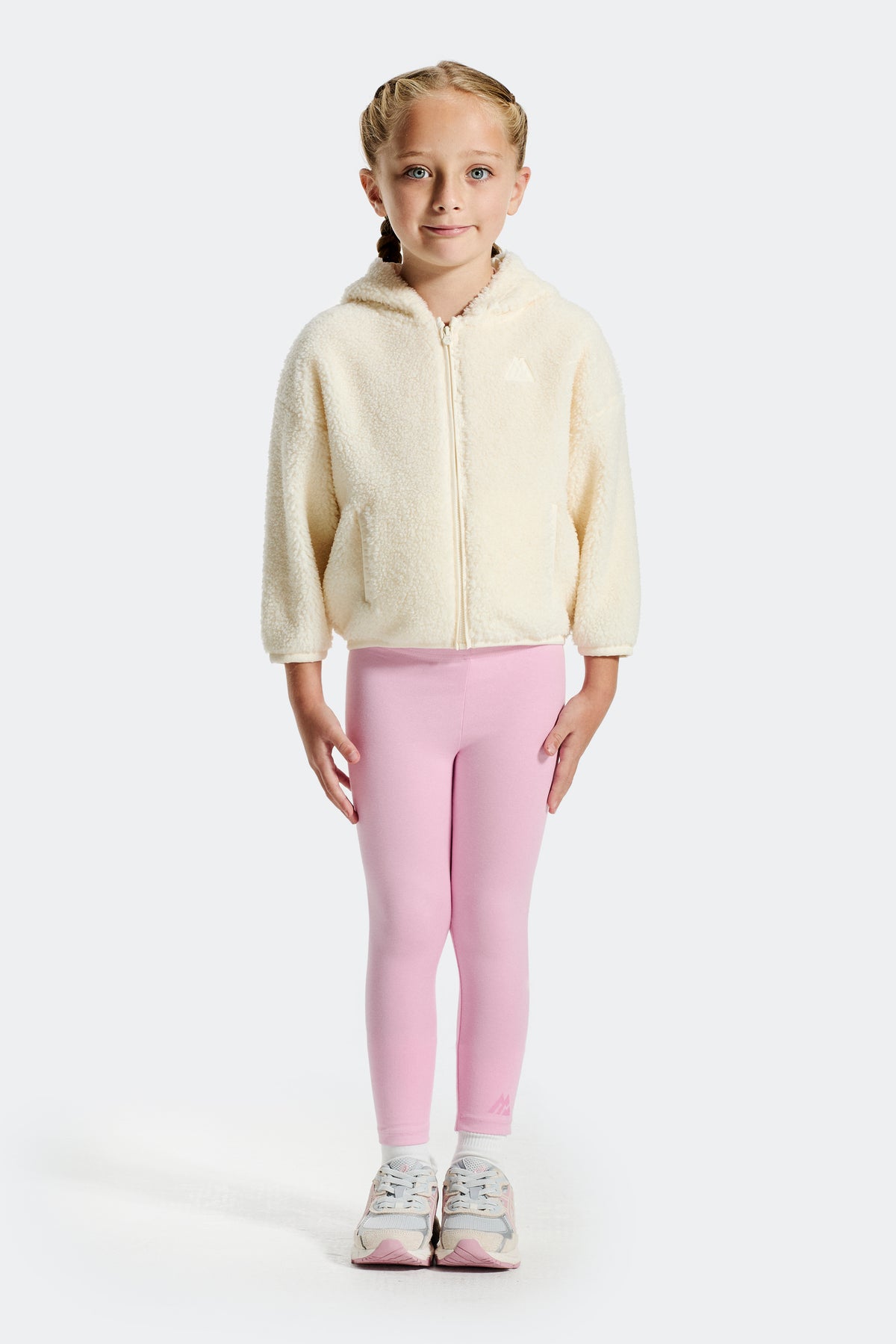 Infant Girl's Glacier Fleece - Linen