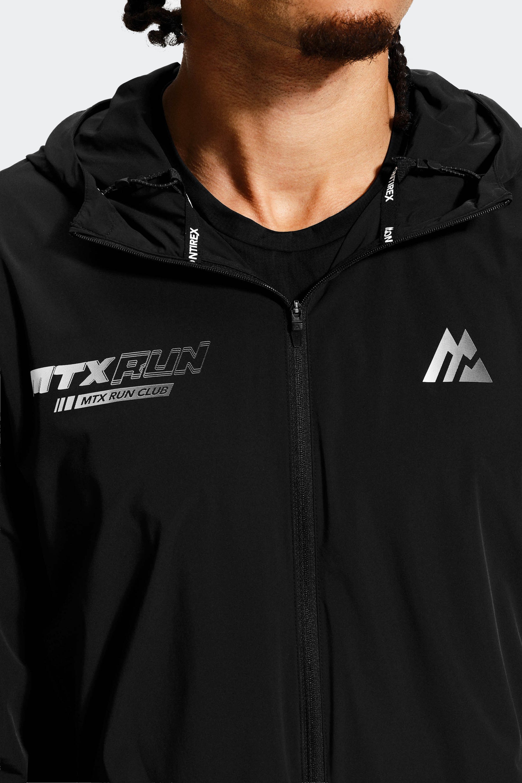 MTX Run Vertex Windbreaker - Black