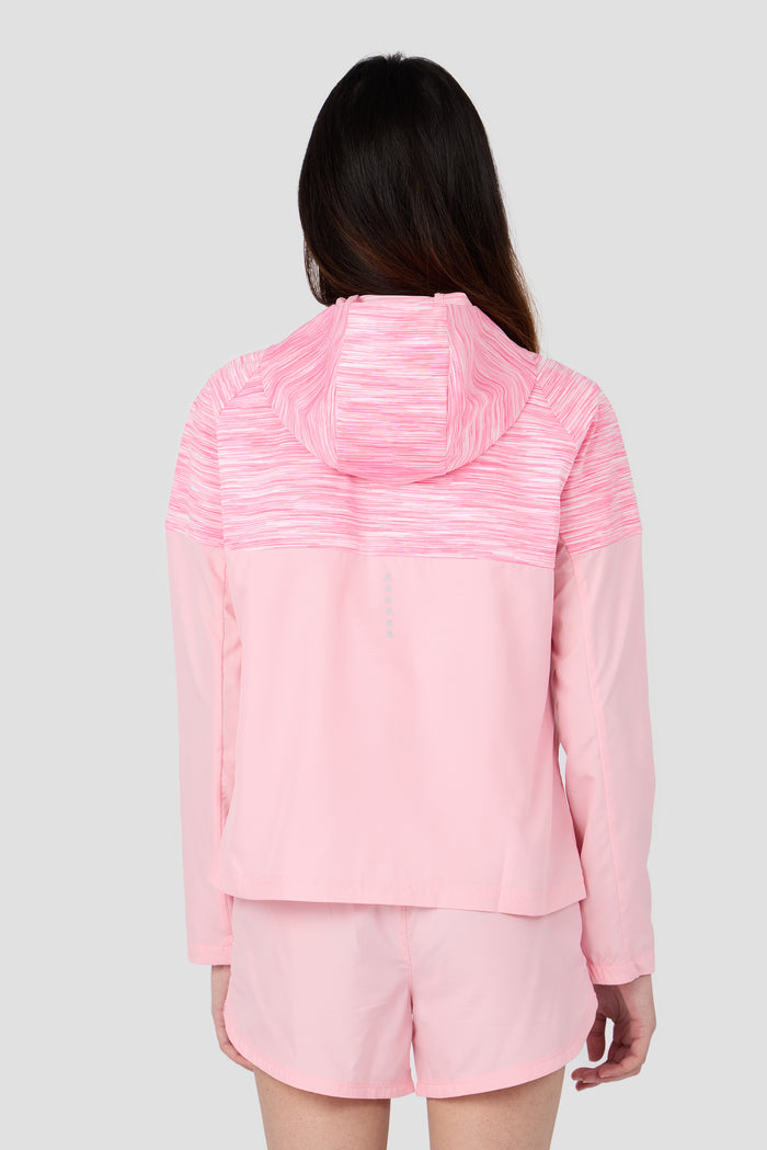 Girls Trail Windbreaker - Pink Blossom Multi