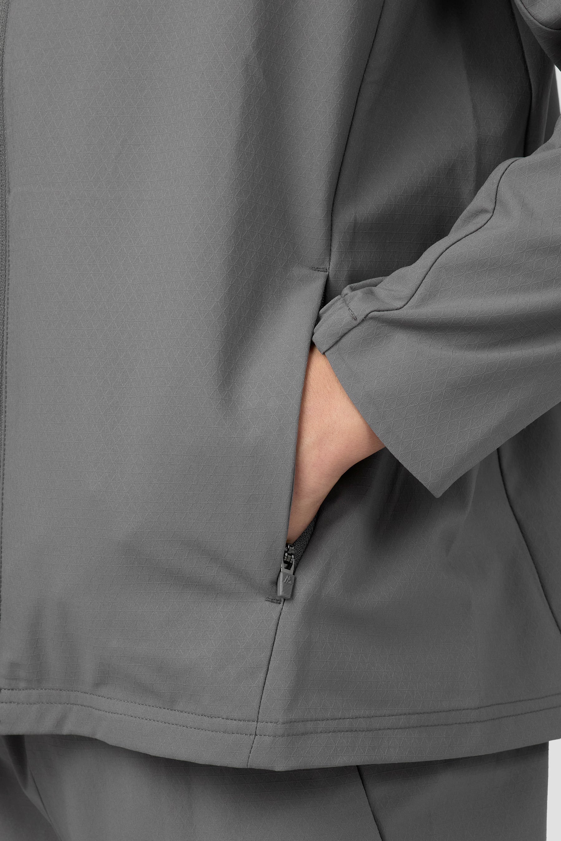 Boys Chase Jacket - Cement Grey