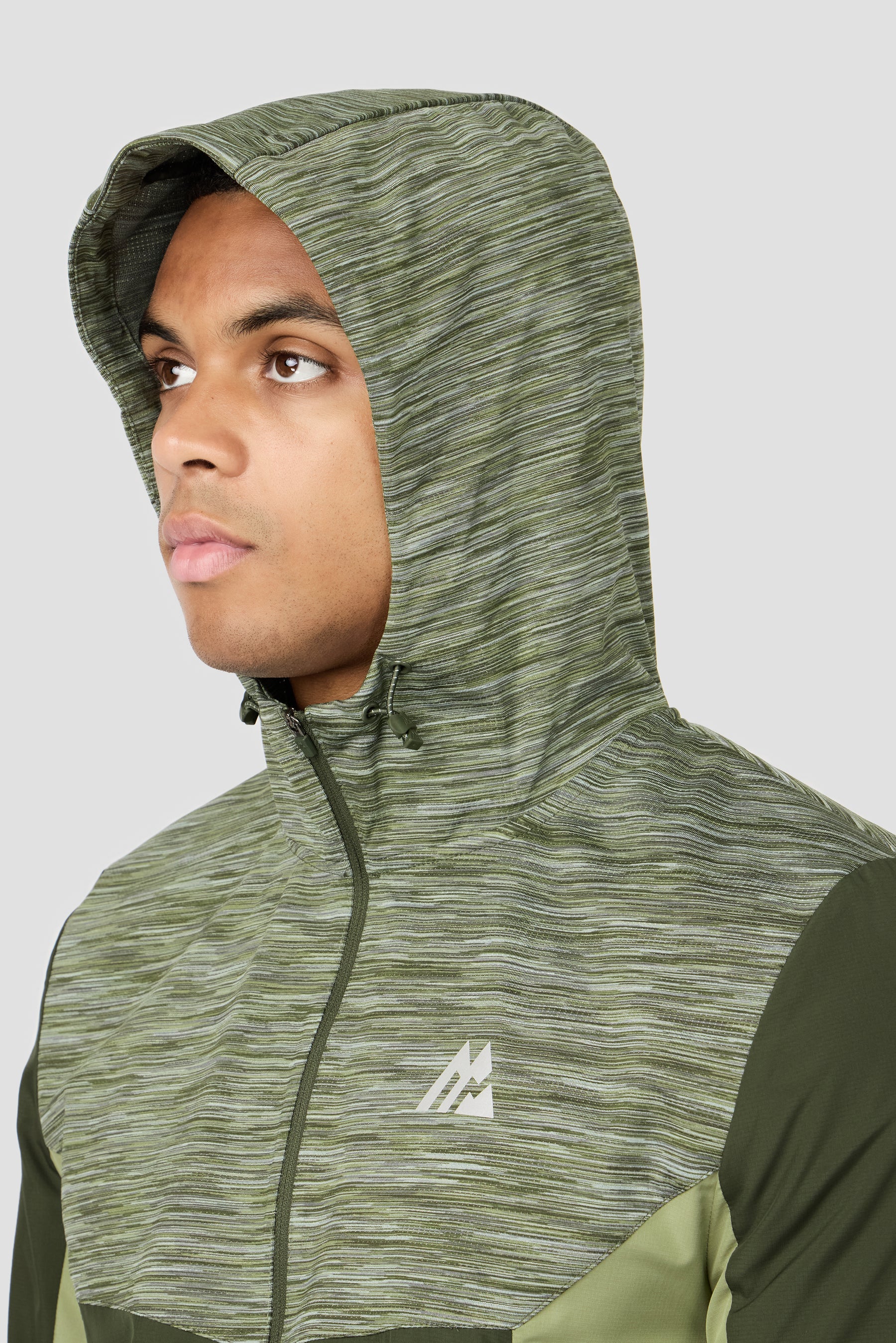 Trail Windbreaker - Khaki Multi