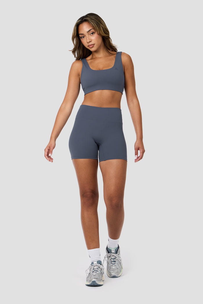 Form Booty Short - Greyed Indigo