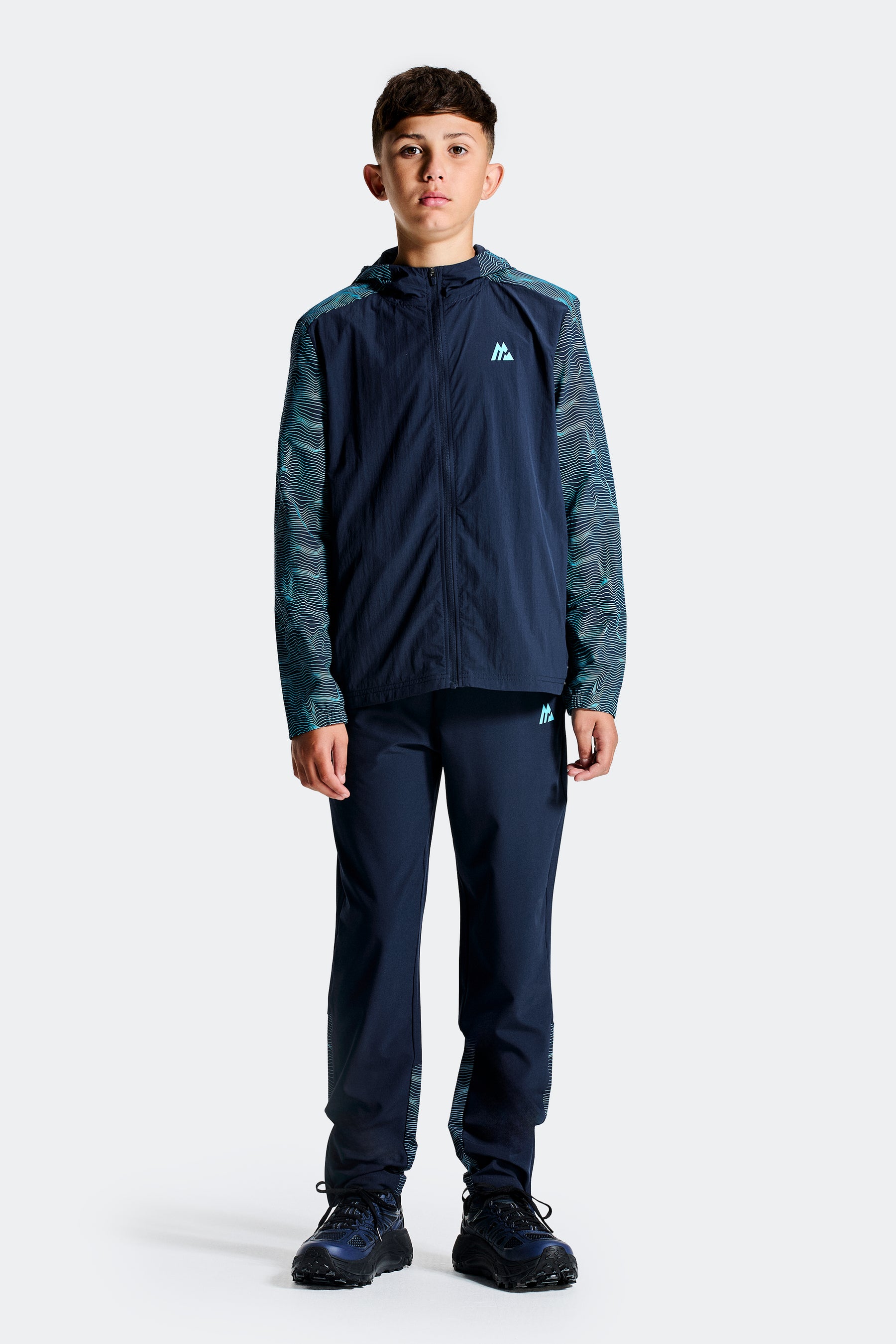 Boys Energy Pant - Midnight Blue/Neon Sky