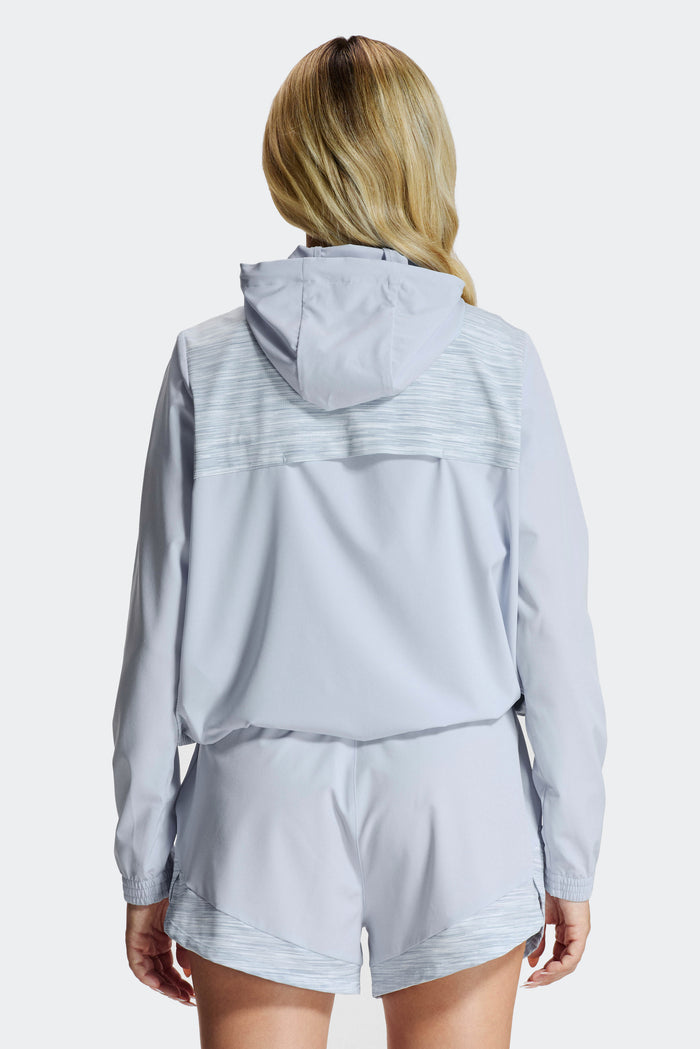 Women's Trail Windbreaker - Xenon Blue/White/Sky