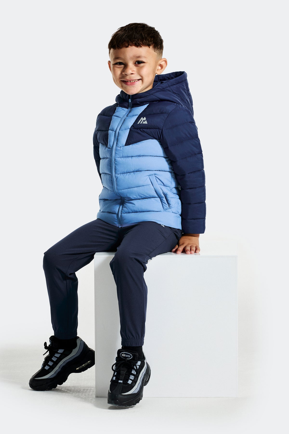 Infant Boys Ice Jacket - Deep Water/Summit Blue