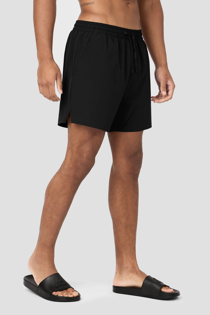 Monogram Swim Short - Black