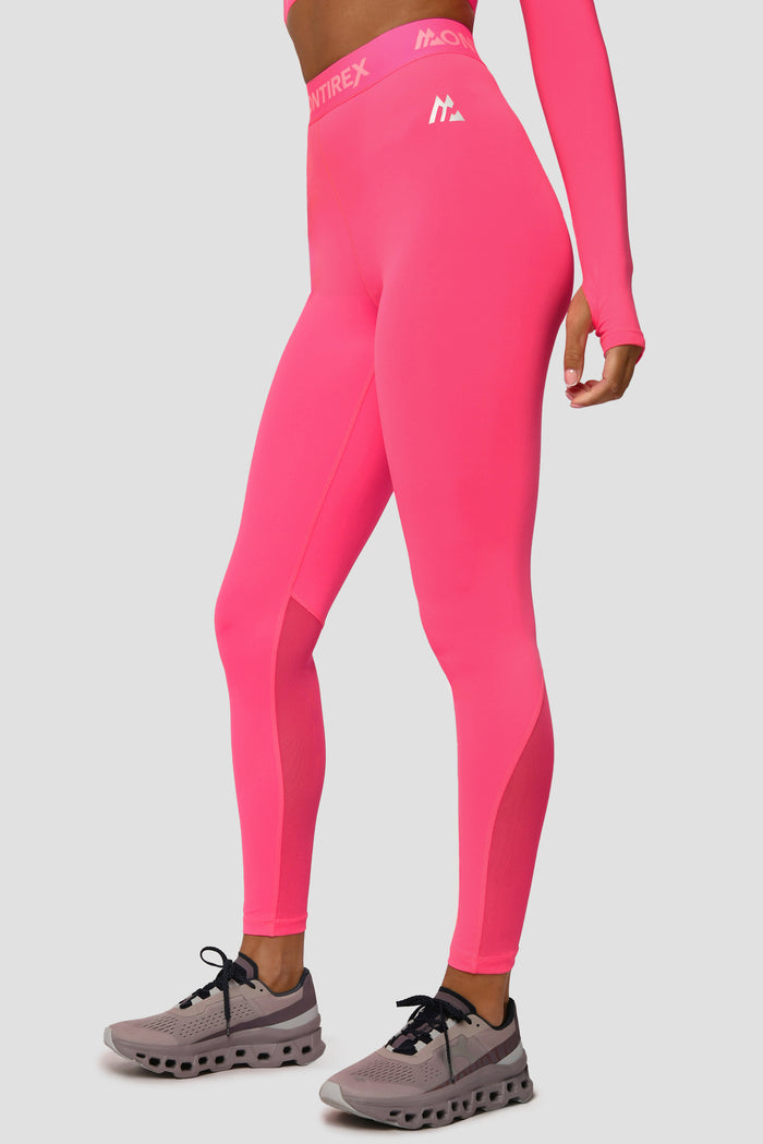 Women's Icon Full Length Legging - Neon Pink