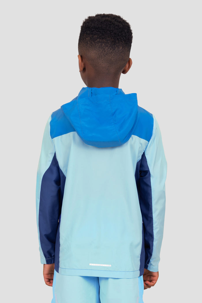 Boys Speed 2.0 Windbreaker - Neon Blue/Neon Sky/Marine Blue