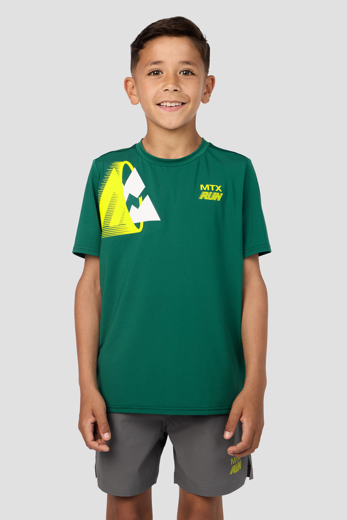 Boys MTX Run T-Shirt - Sherwood/Evergreen
