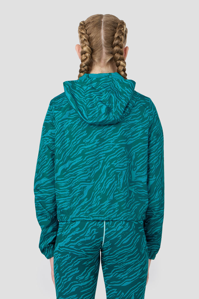Girls Seren Windbreaker - Pacific