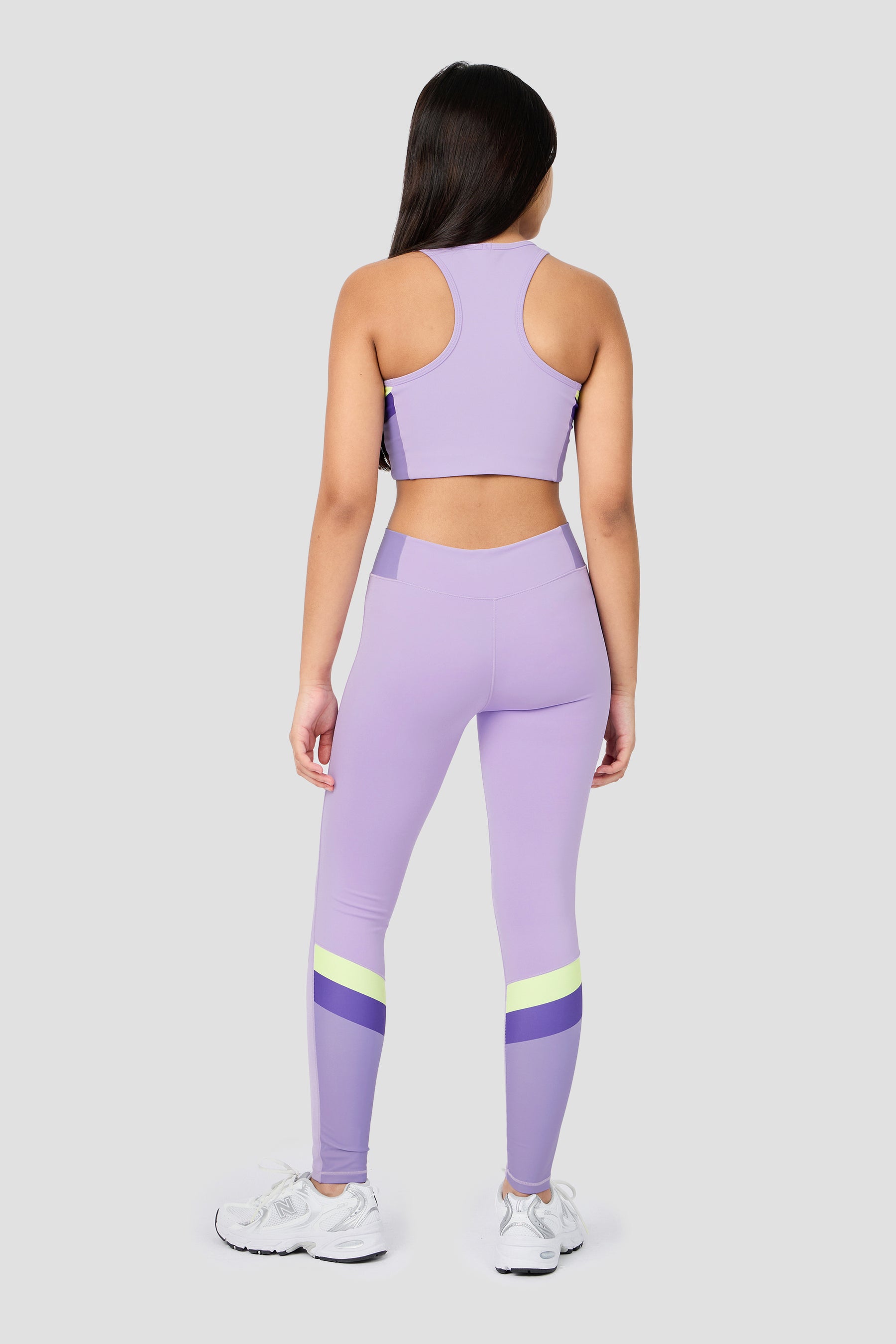 Girls Lumina Legging - Parma/Lilac Chalk/Palazzo/Apple
