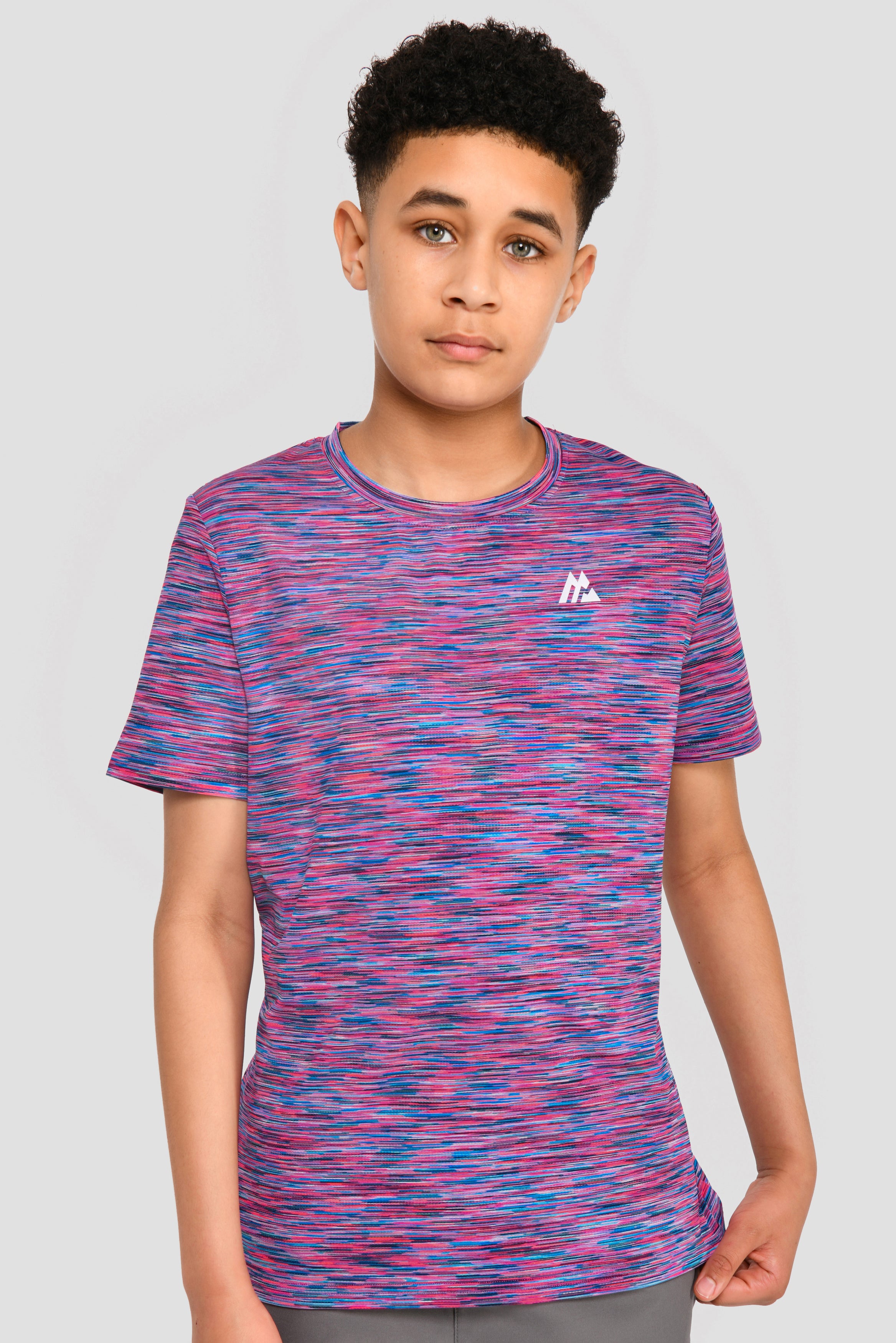 Junior Trail 2.0 T-Shirt - Navy/Pink