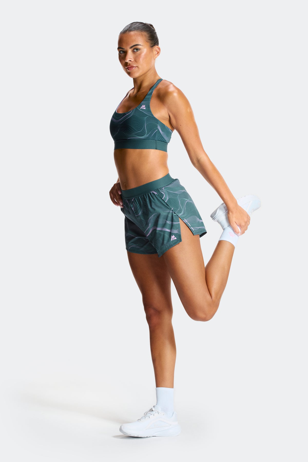 Bora Short - Winter Teal/Powder Pink/Frosted Teal