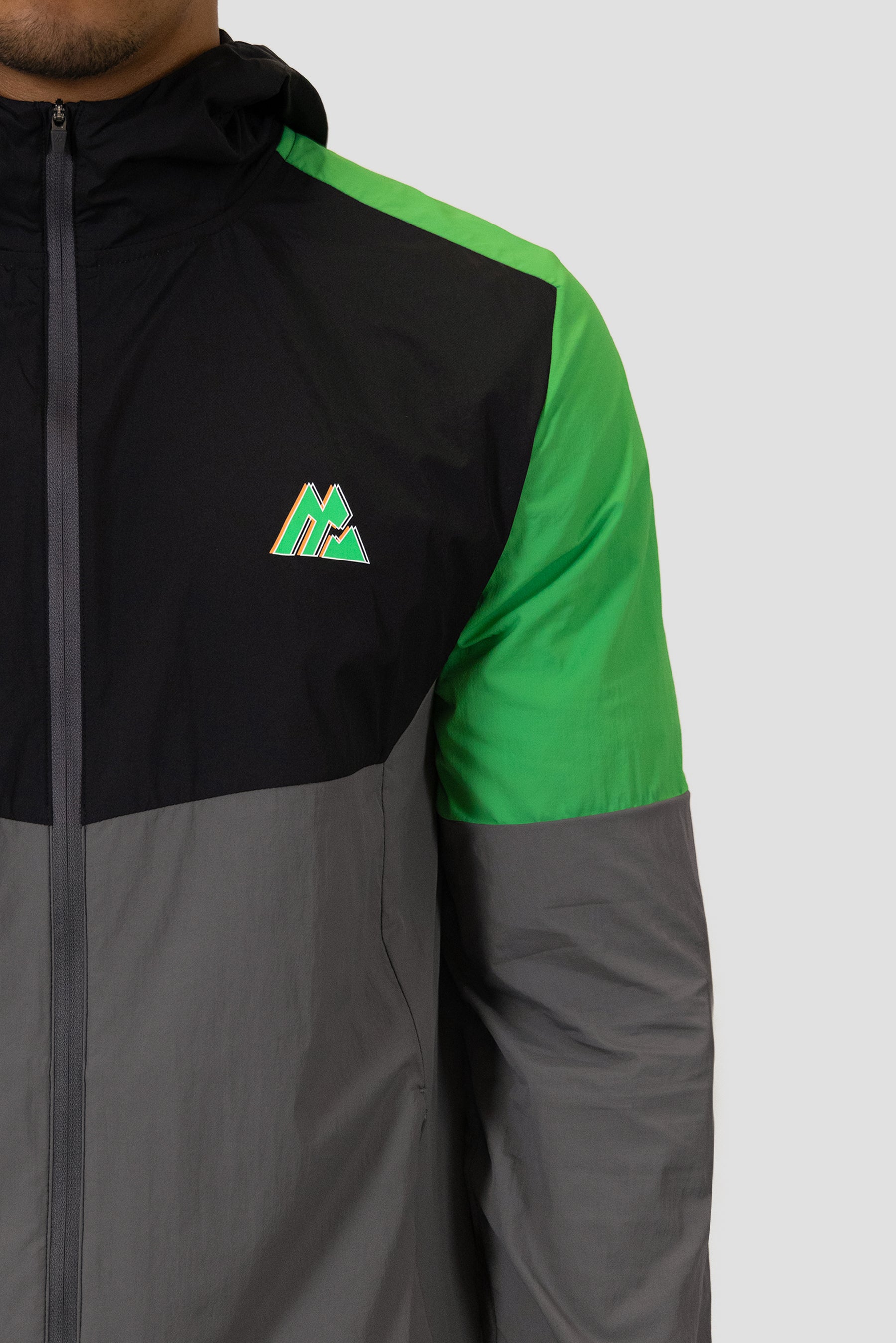 MTX Run City Dublin Jacket - Cement Grey/Black/Jada Green