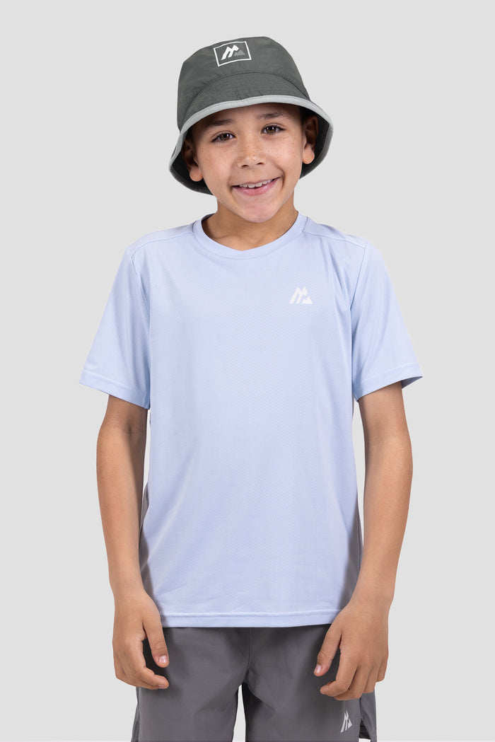 Boys Track 2.0 Bucket Hat - Cement Grey/Platinum Grey