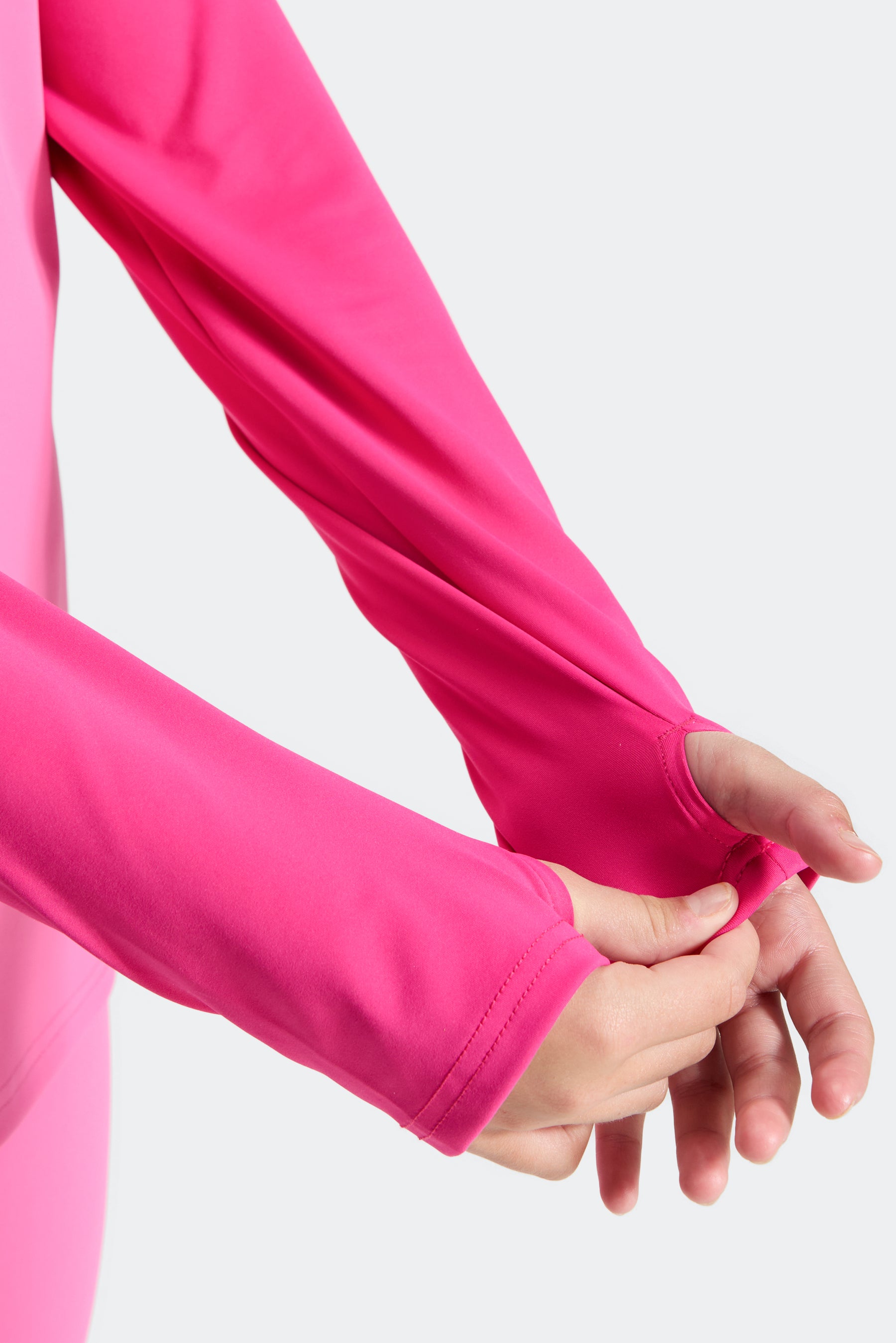 Girl's Dash 1/4 Zip - Peony Pink/Cerise