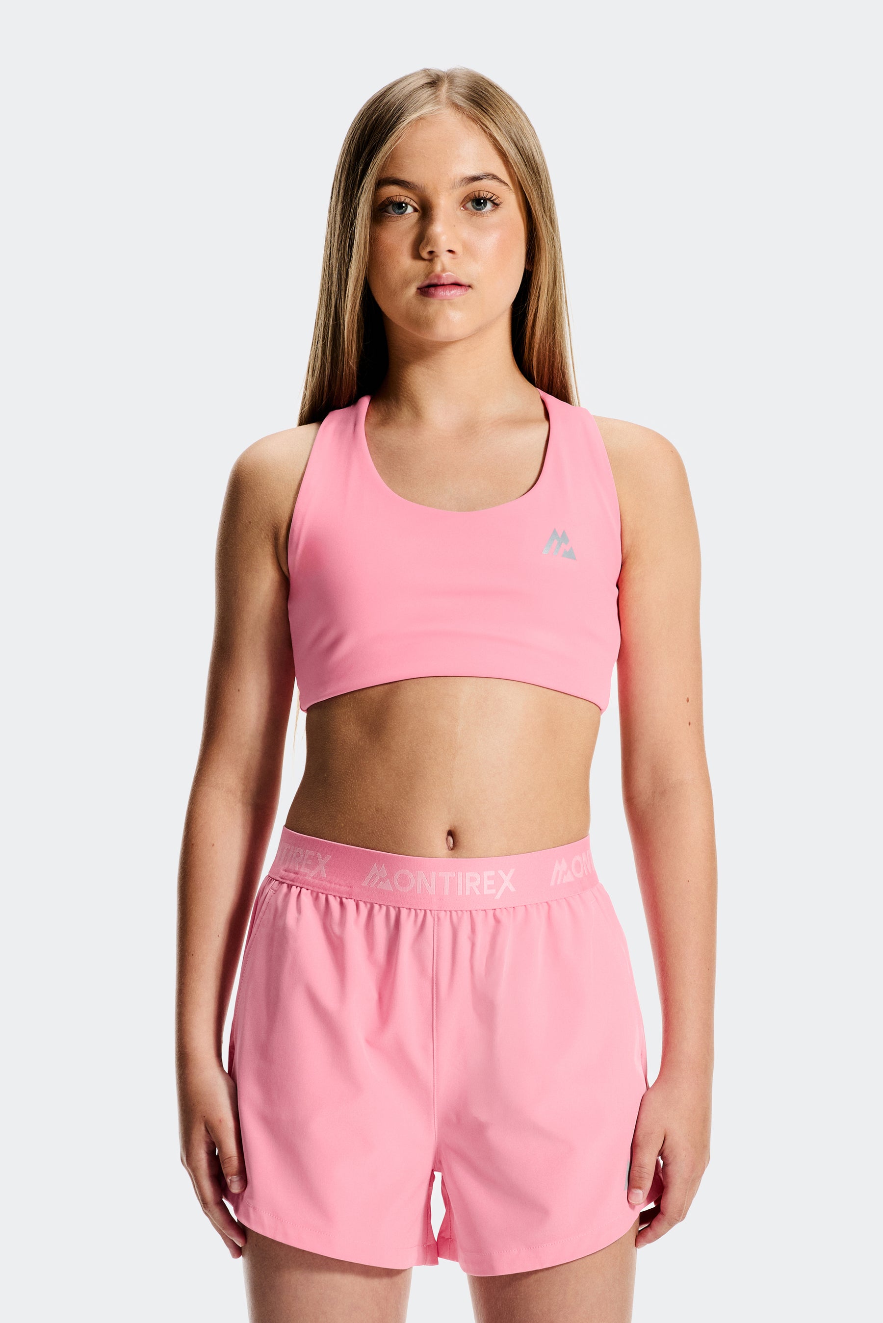 Girls Icon Bra Top - Sweet Pink