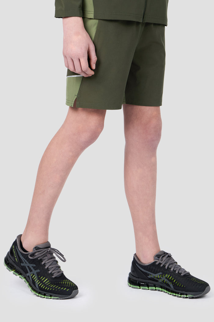 Boys Cerberus Short - Elm/Fleck/Orchard