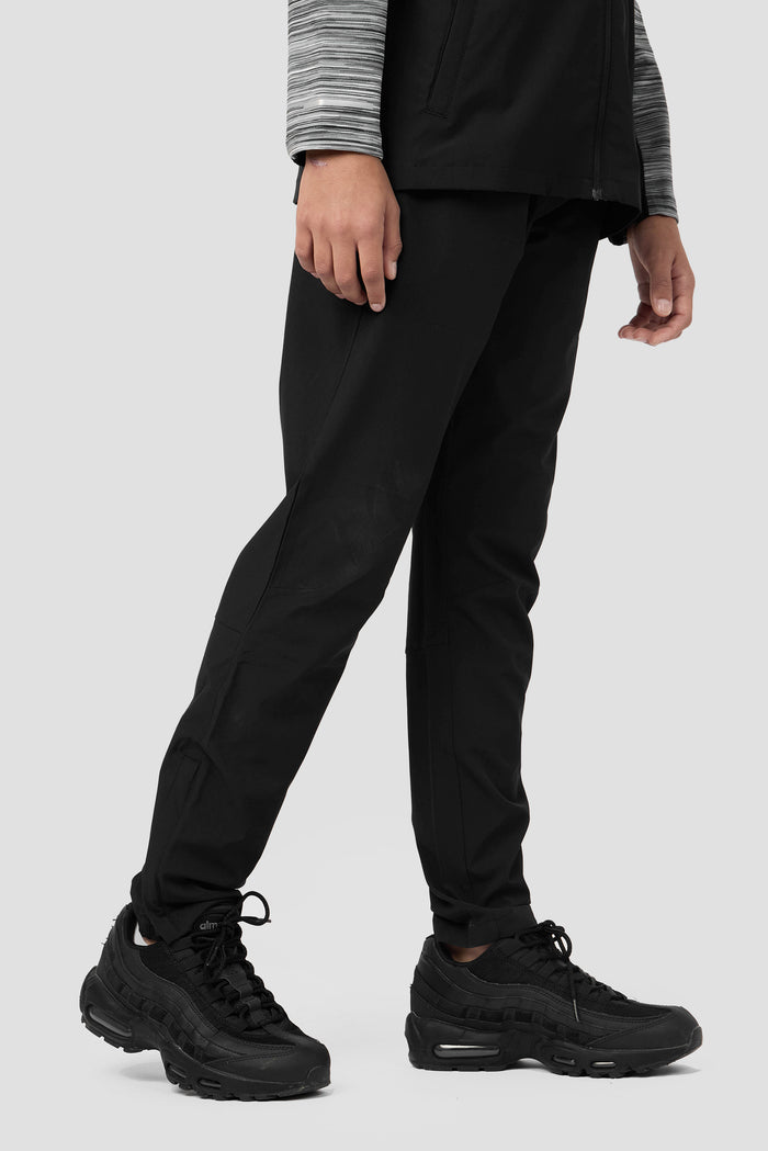 Boys Trail Panel Woven Pant - Black/Platinum Grey/Cement Grey/White