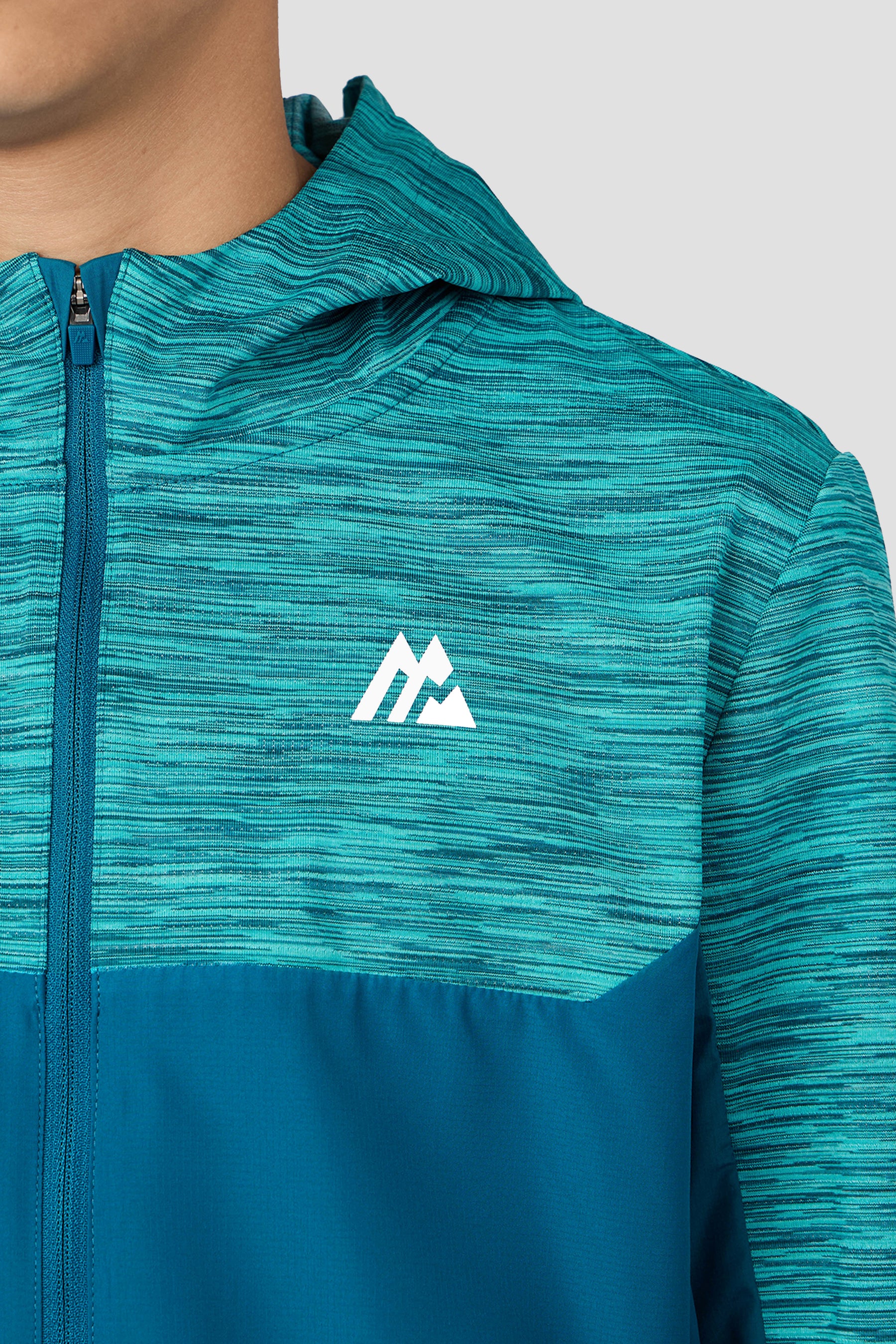 Trail 2.0 Windbreaker - Teal Multi