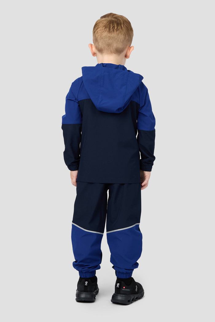 Infant Boys Trek Woven Jacket/Pant Set - Marine Blue/Midnight Blue