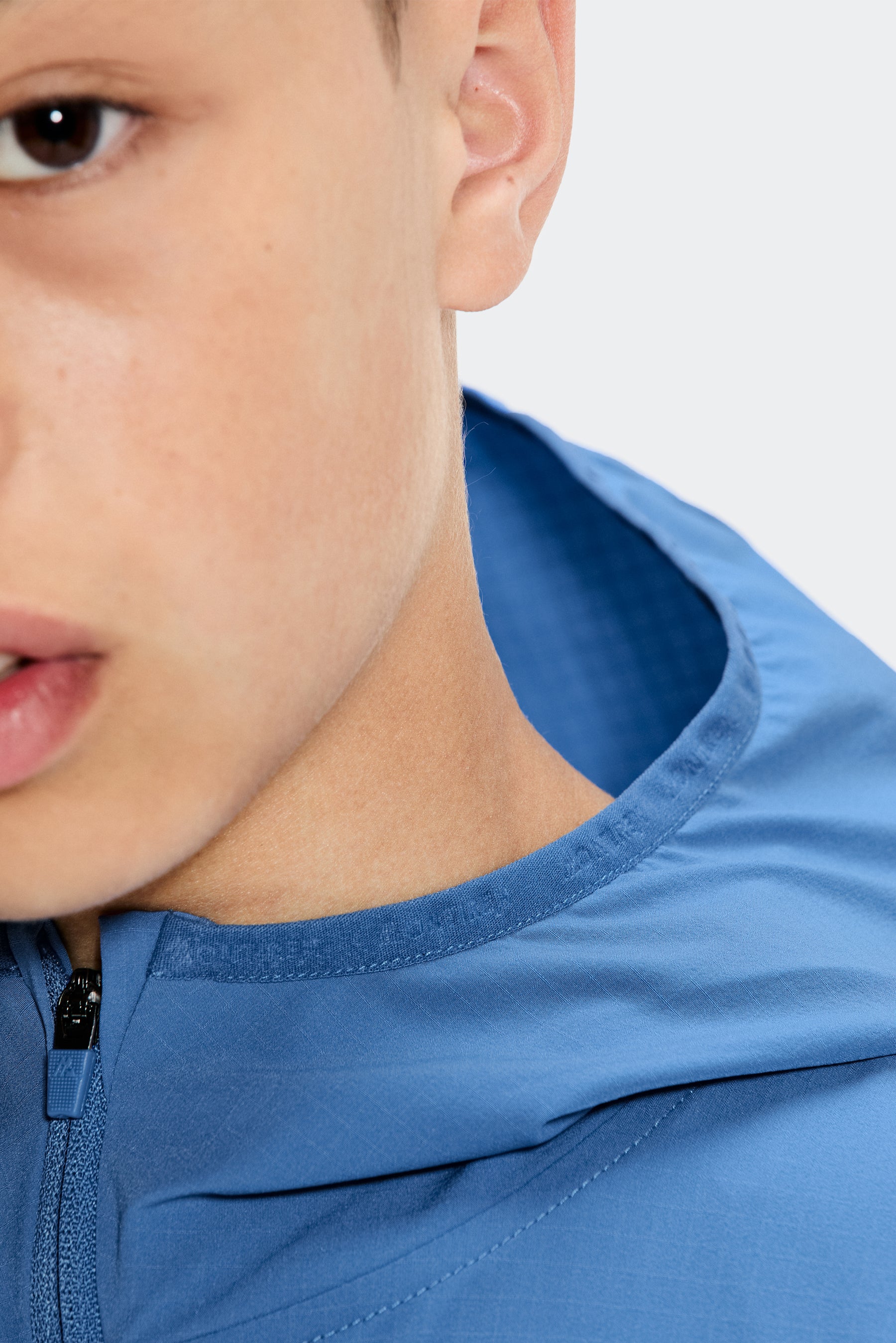 Boys Ignite Windbreaker - Charcoal Blue/Tangerine Glow