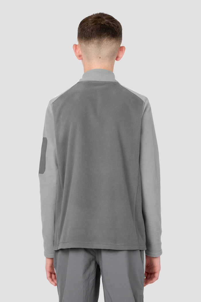 Boys Altitude Polar Fleece - Platinum Grey/Cement Grey
