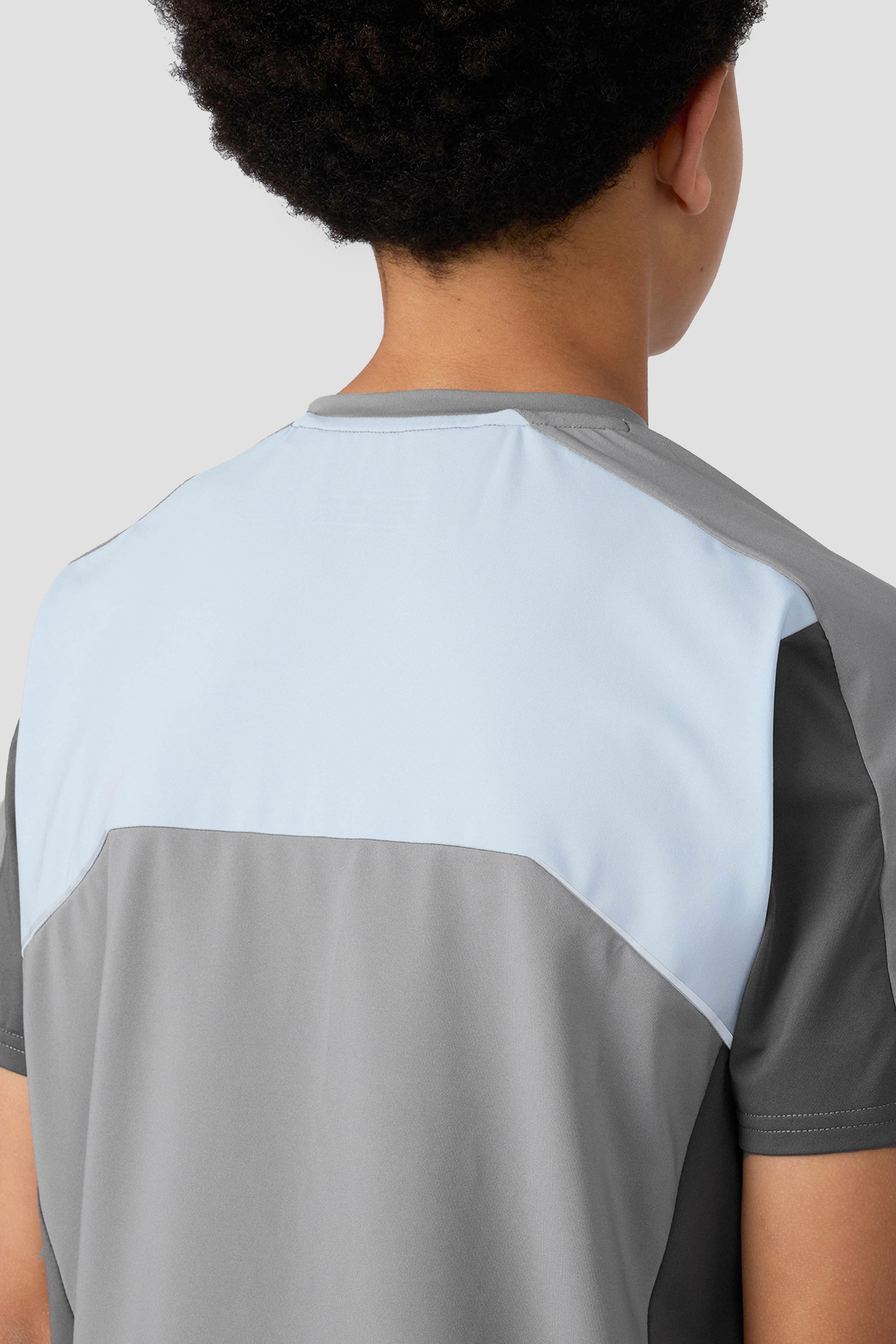 Boys Cerberus T-Shirt - Platinum Grey/Summer Mist/Cement Grey