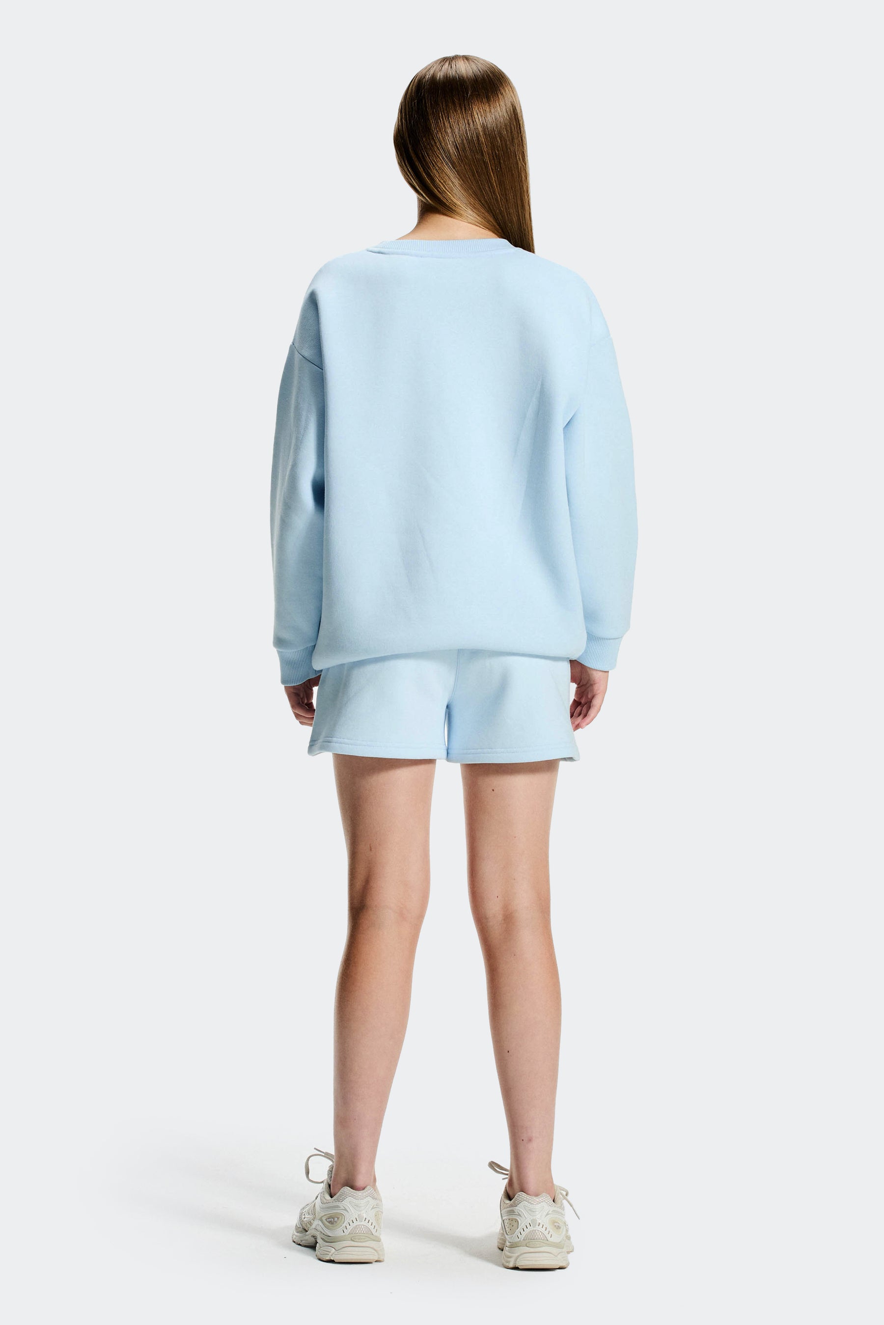 Essence Fleece Short - Misty Blue