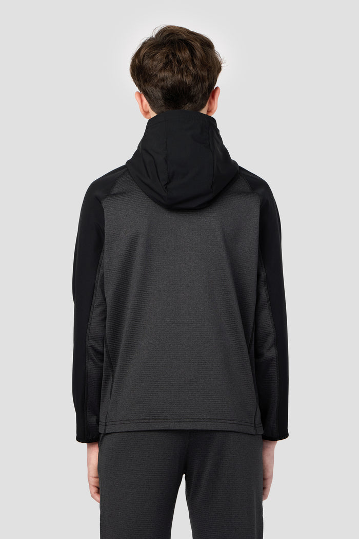 Boys Valen Hood - Black Marl