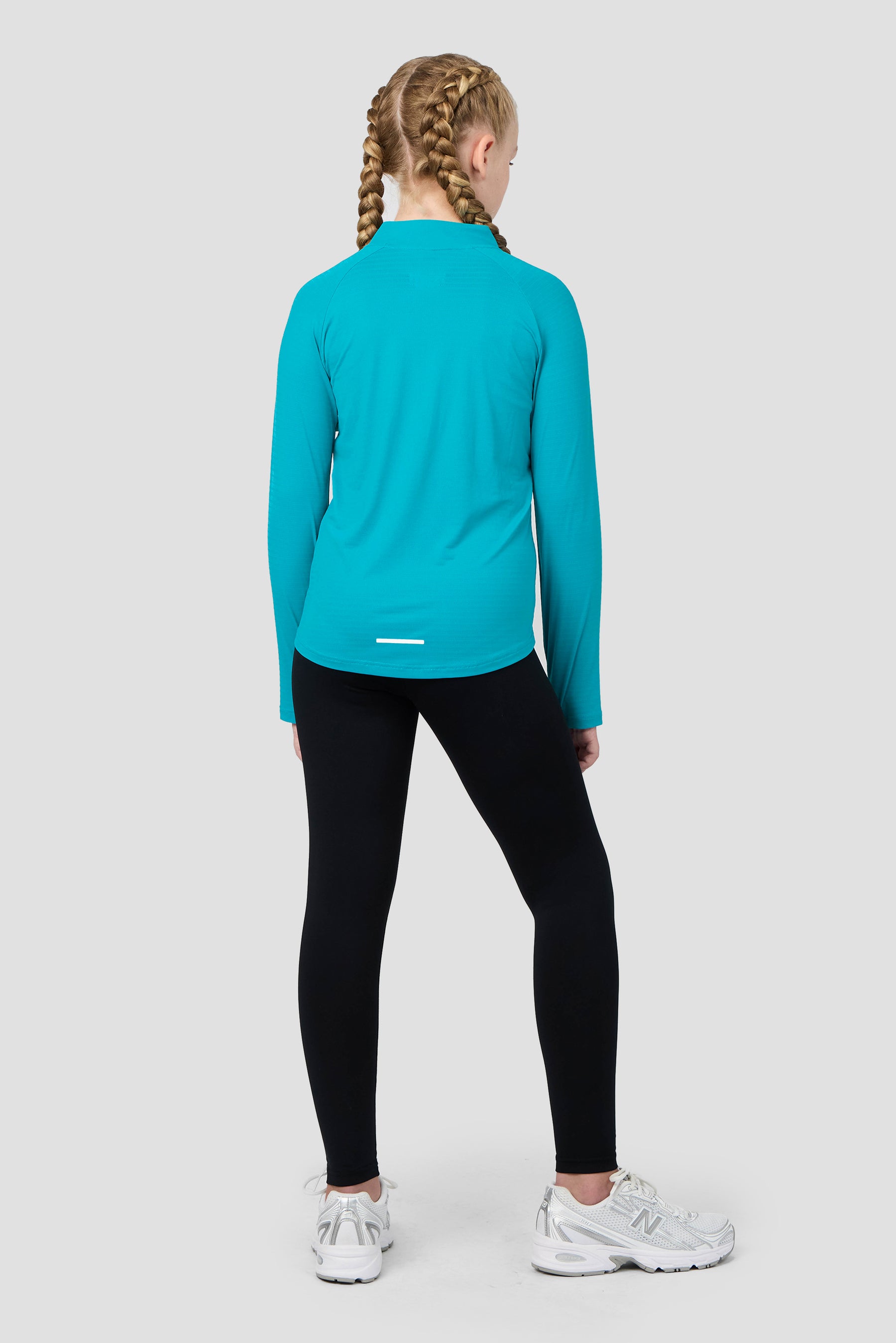 Girls Energy 1/4 Zip - Pacific