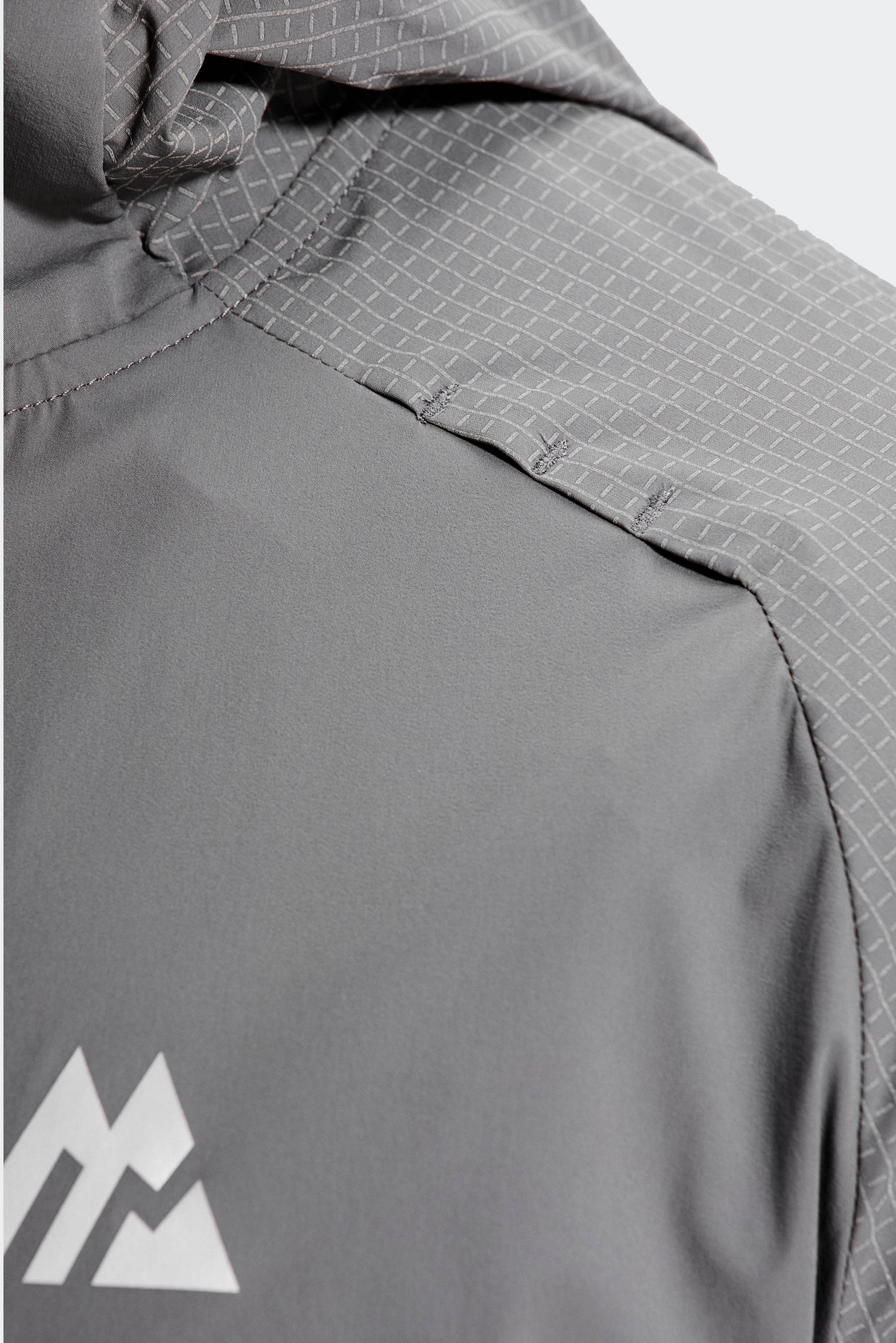 Argent Reflective Jacket - Cement Grey