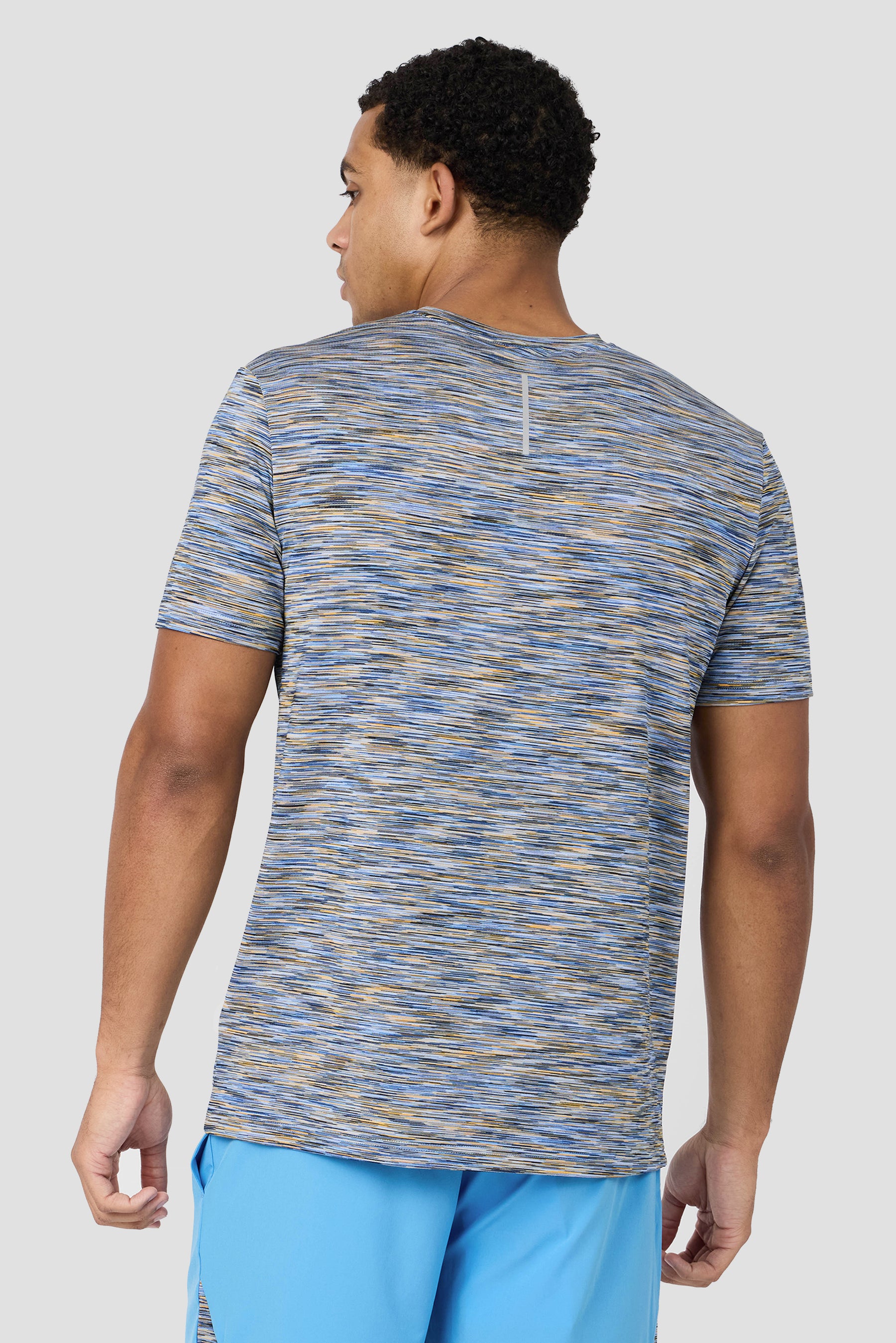 Trail T-Shirt - Blue/Navy/Orange