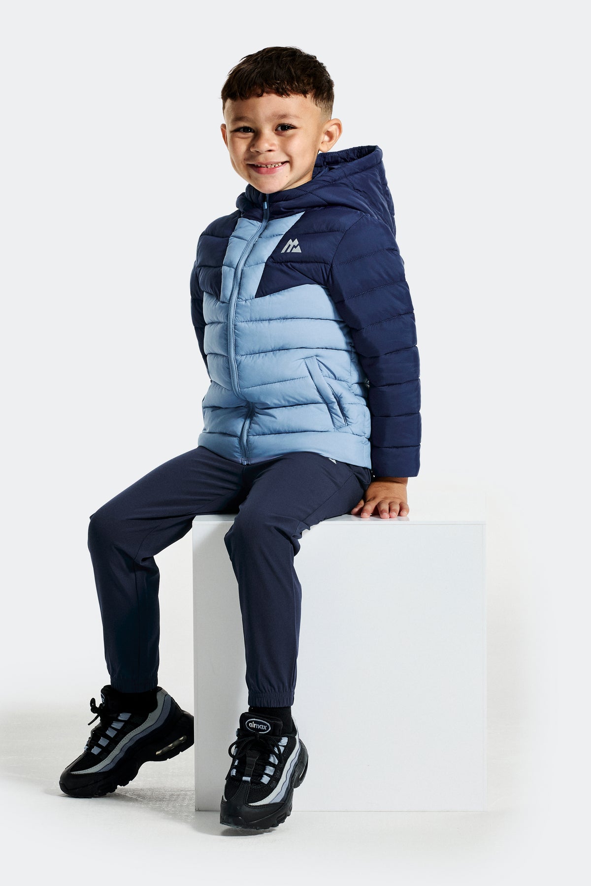 Infant Boys Ice Jacket - Deep Water/Summit Blue
