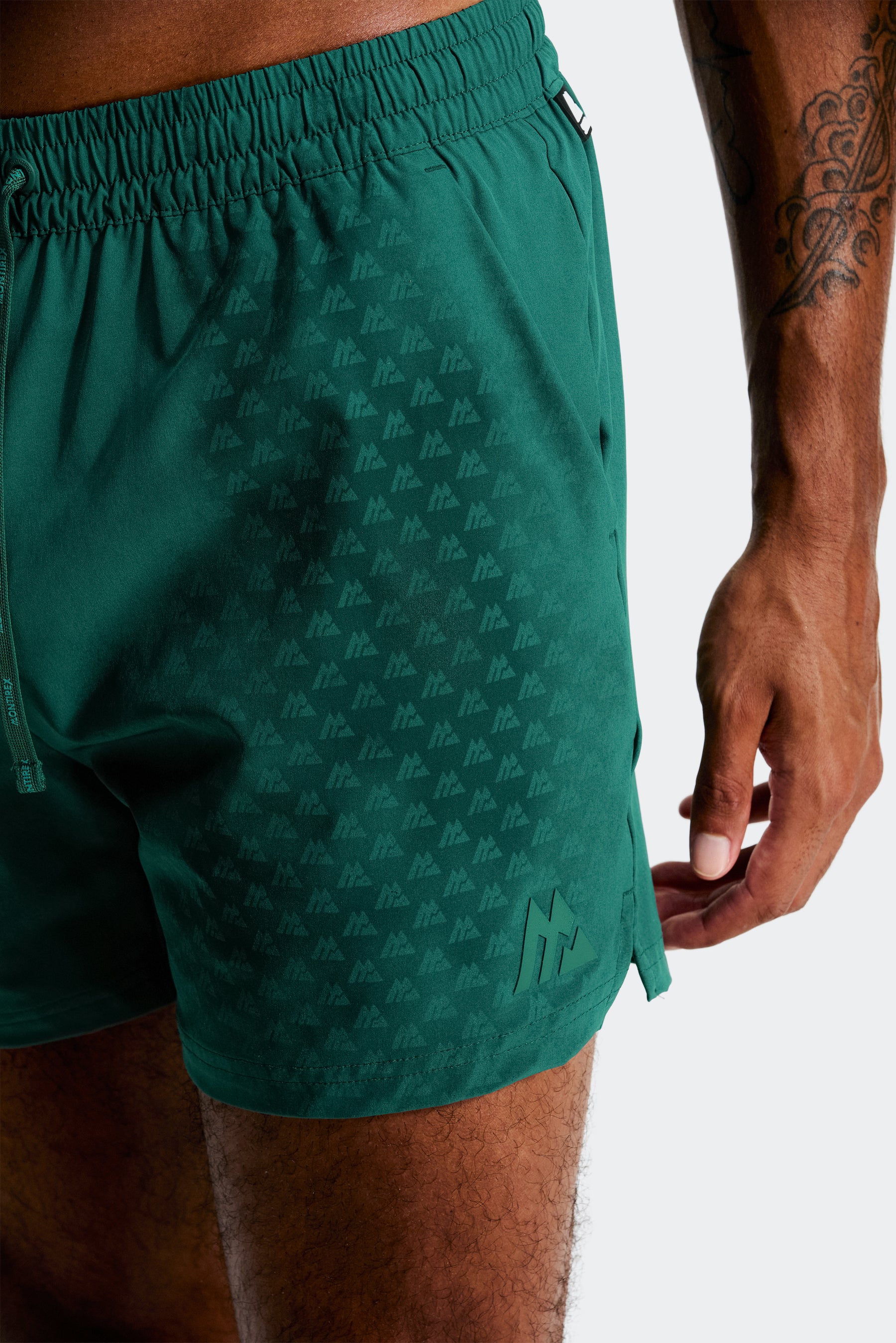 Monogram Swim Shorts - Ocean Abyss Herren